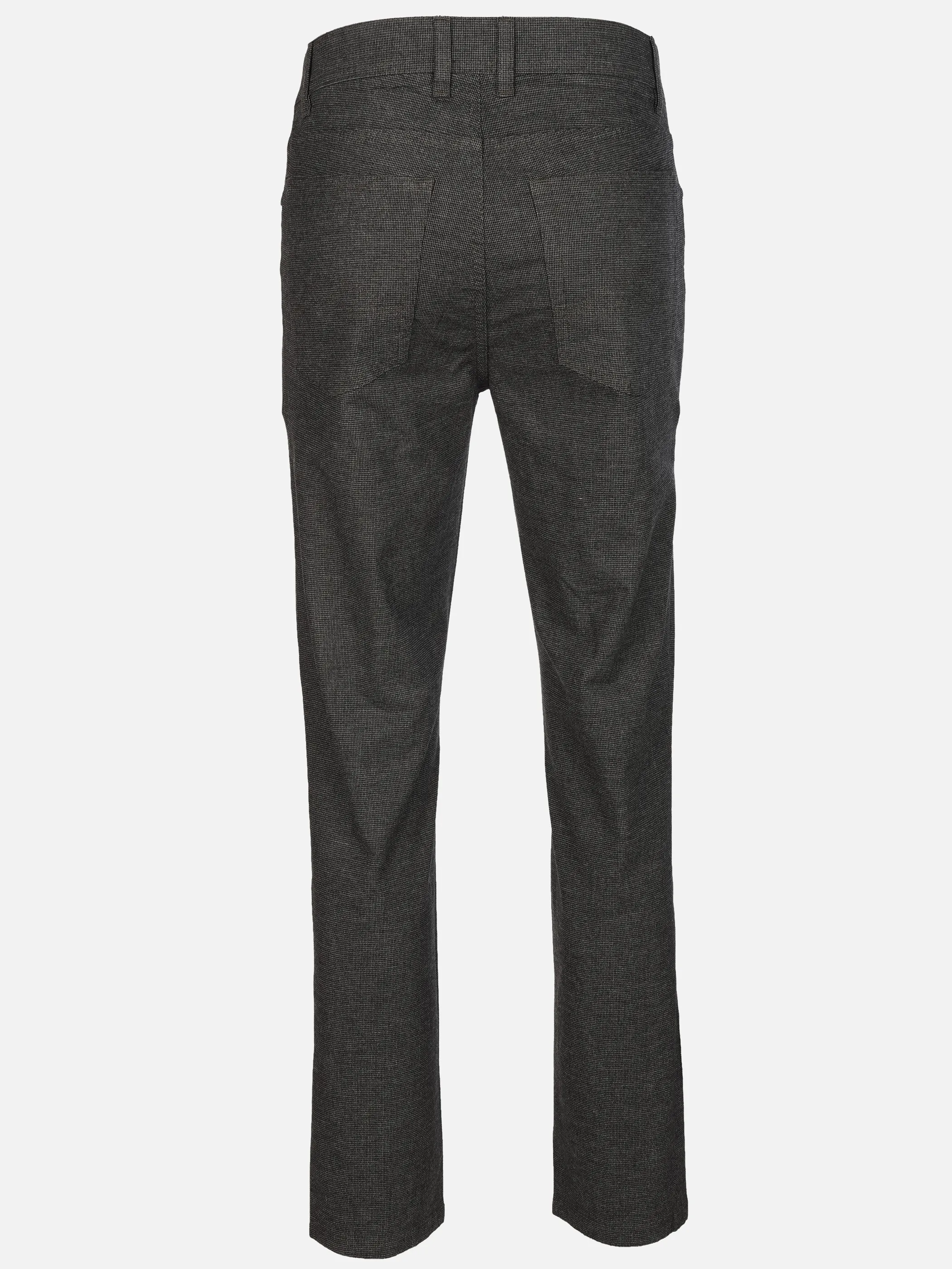 Jim Spencer He. 5-Pocket Hose Wolloptik Grau 930247 GREY MELAN 2
