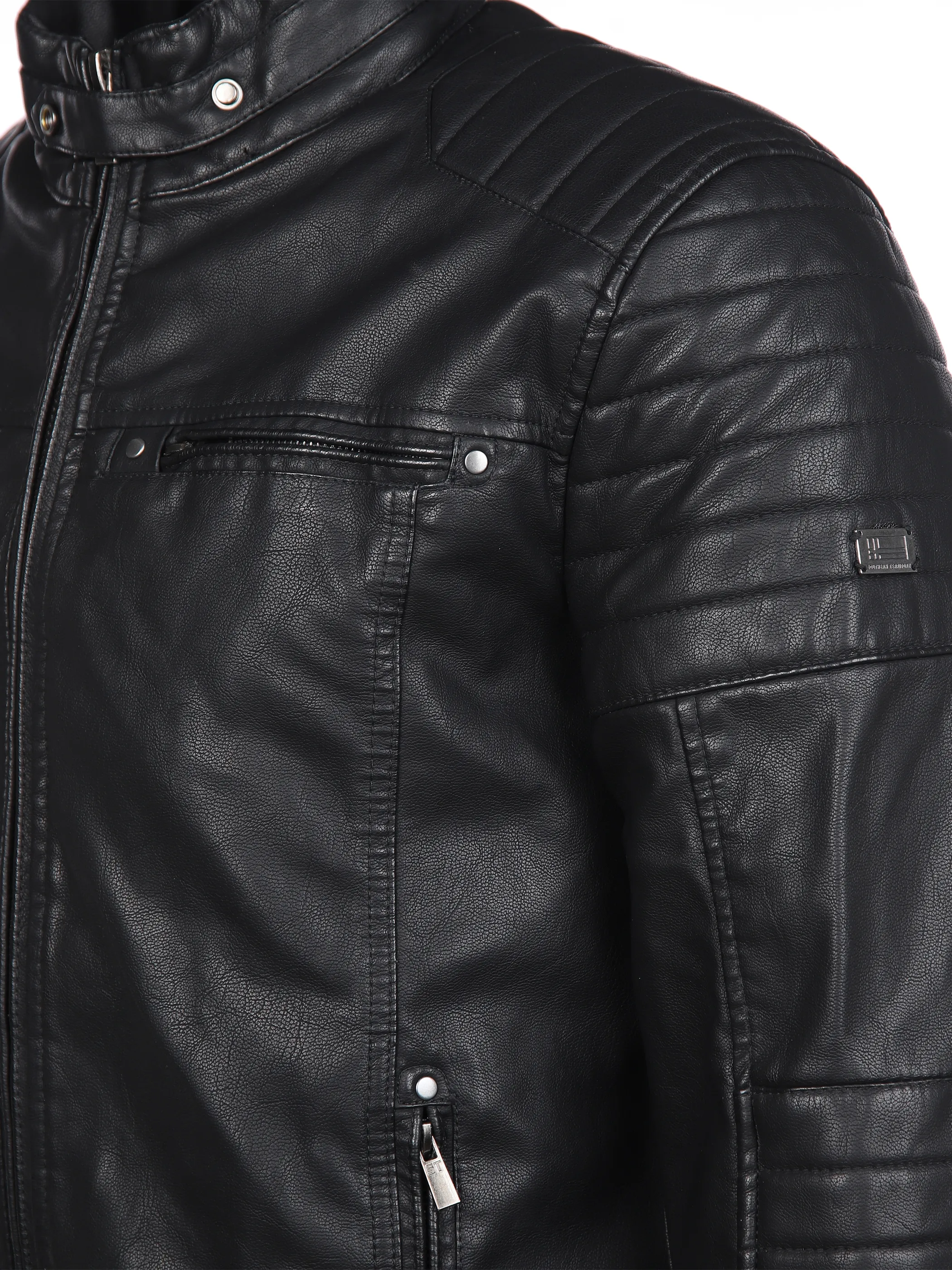 Southern Territory He. PU-Bikerjacke schwarz Schwarz 888334 BLACK 4 Southern Territory He. PU-Bikerjacke schwarz Schwarz 888334 BLACK 4
