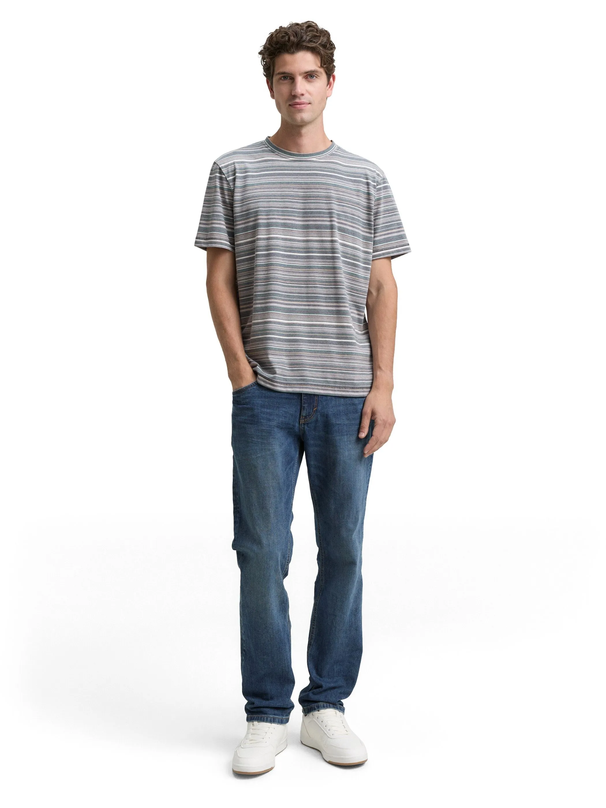 Tom Tailor 1047796 striped t-shirt Blau 914870 38605 4