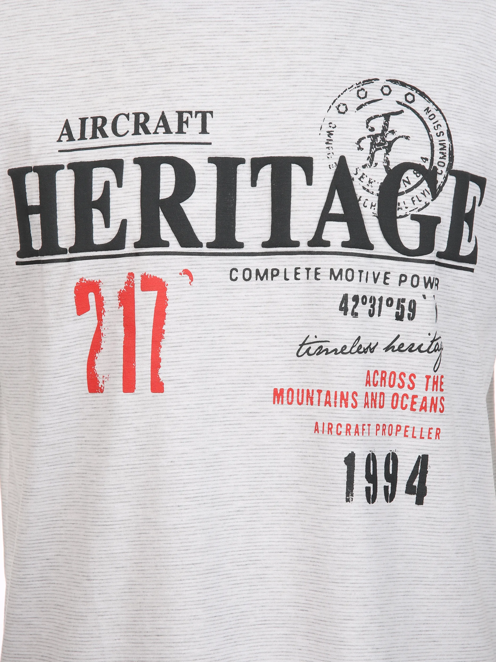 Jim Spencer He. T-Shirt 1/2 Arm grindle Weiß 893233 ECRU 3 Jim Spencer He. T-Shirt 1/2 Arm grindle Weiß 893233 ECRU 3