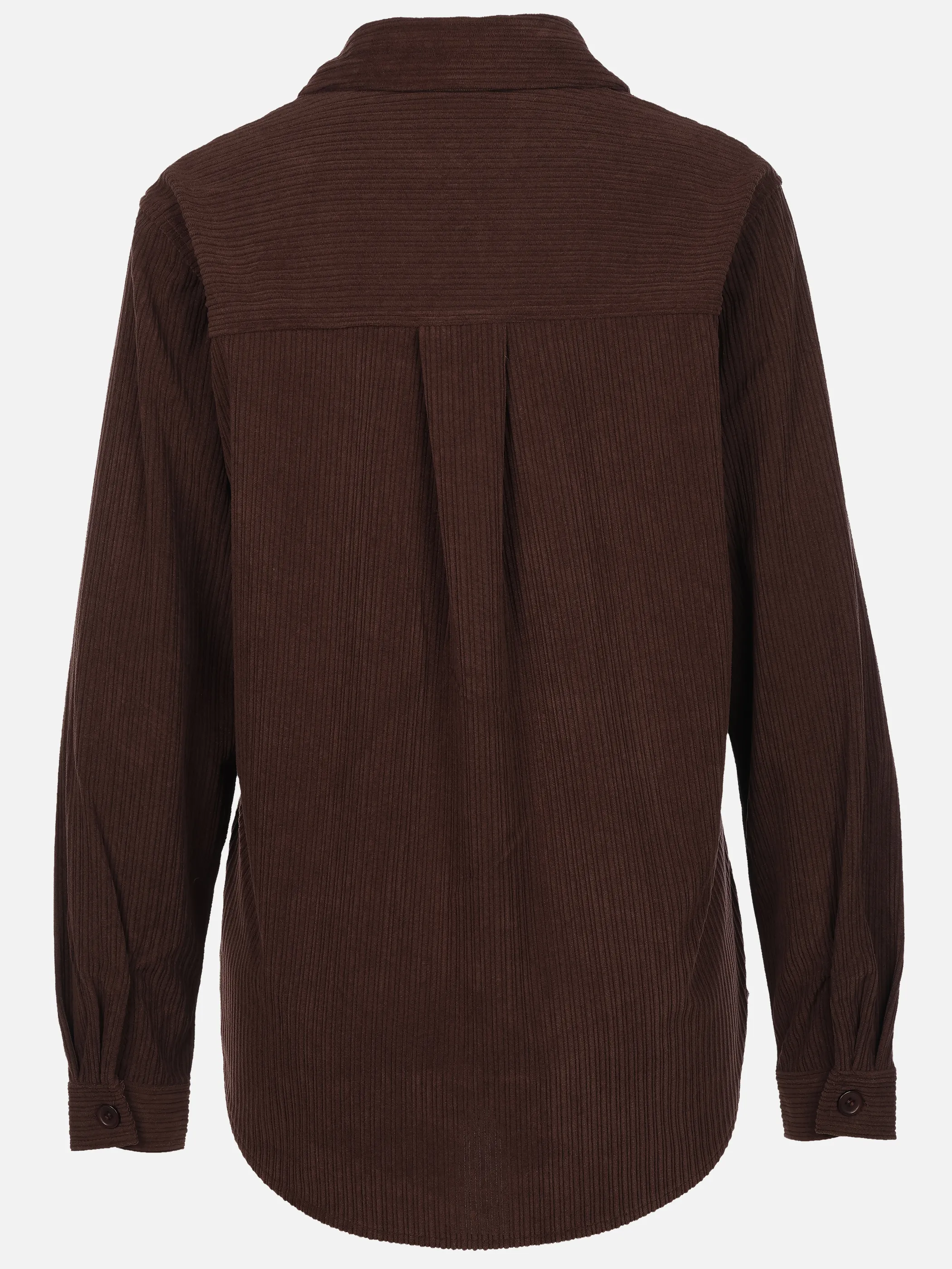 Sure Da-Cordbluse m. Kentkragen Braun 929062 BRAUN 2