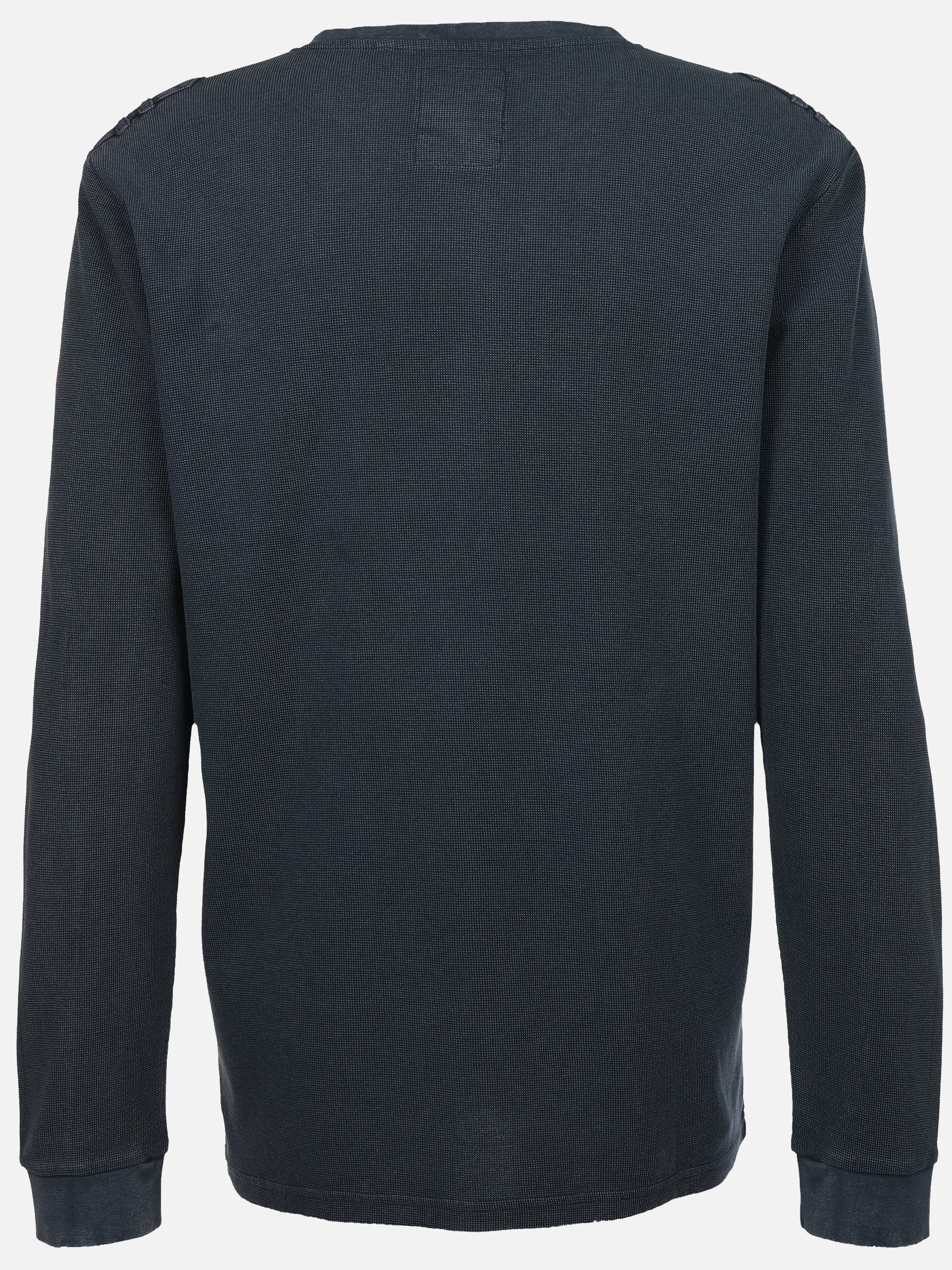 Southern Territory He. Henleyshirt 1/1 Arm waffle Blau 929629 NAVY 2