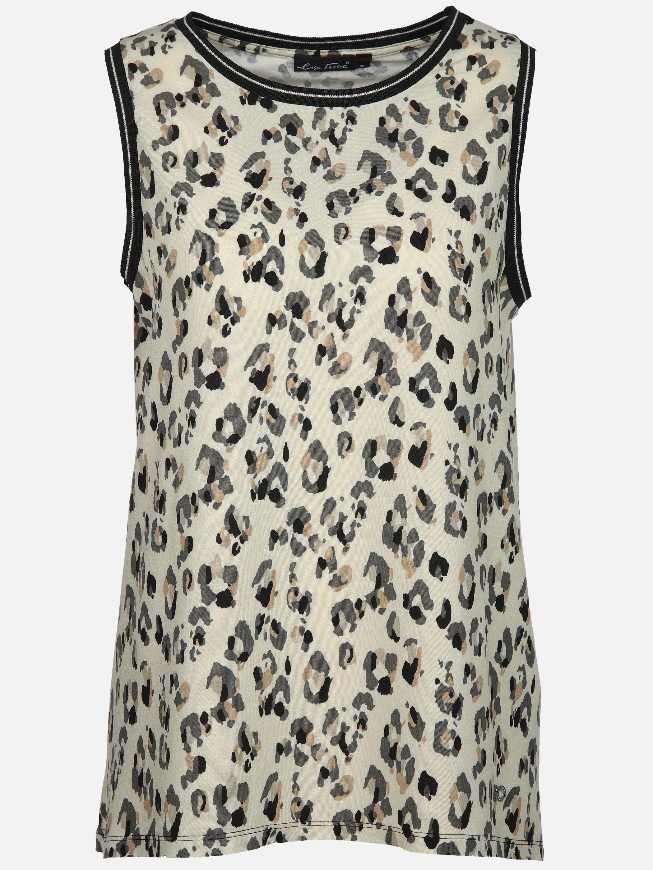 Lisa Tossa Da-Top m. Leoprint Weiß 914888 OFF/LEO 1