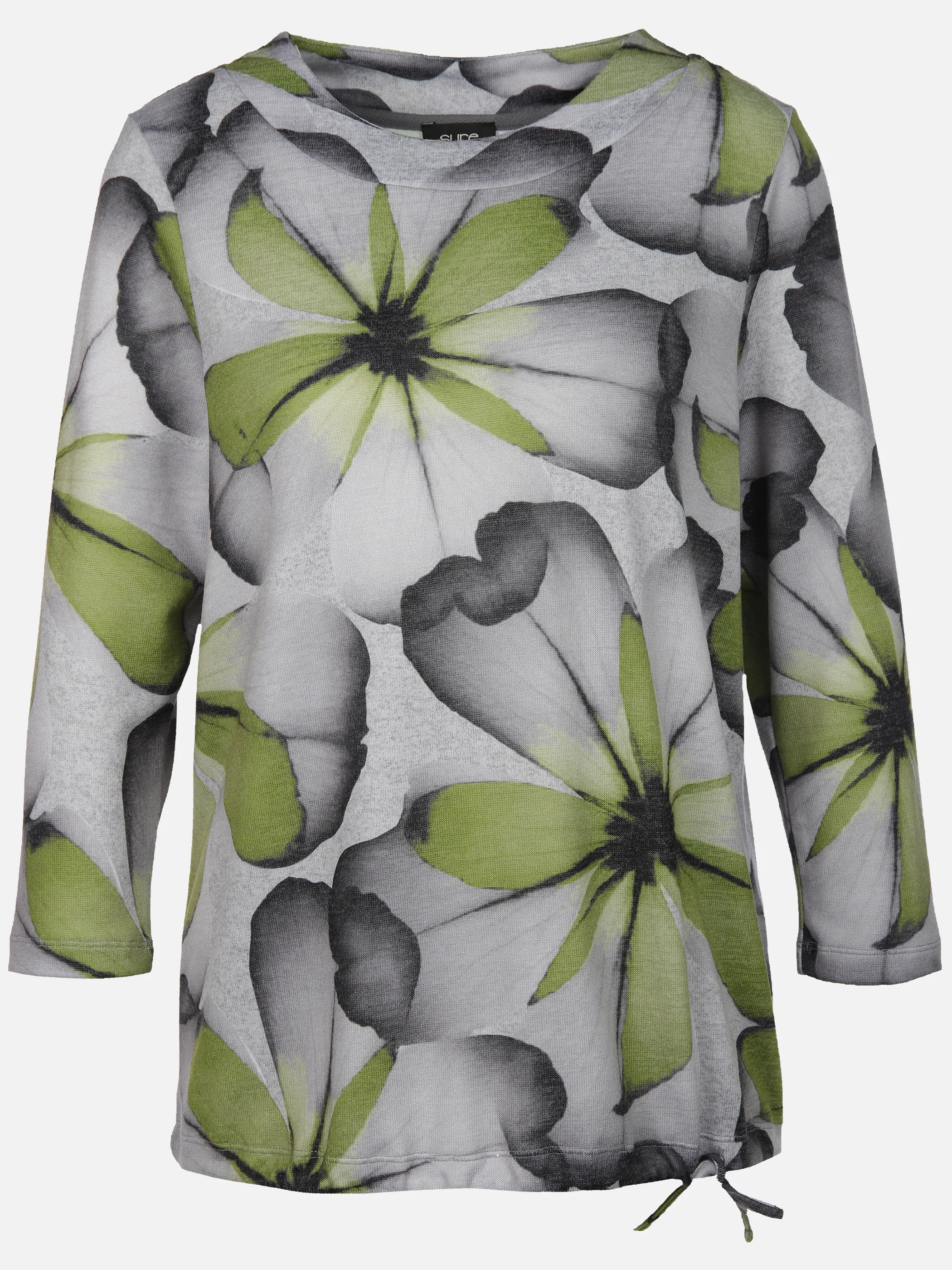 Sure Da-Print Flauschshirt Oliv 916285 OLIV 1