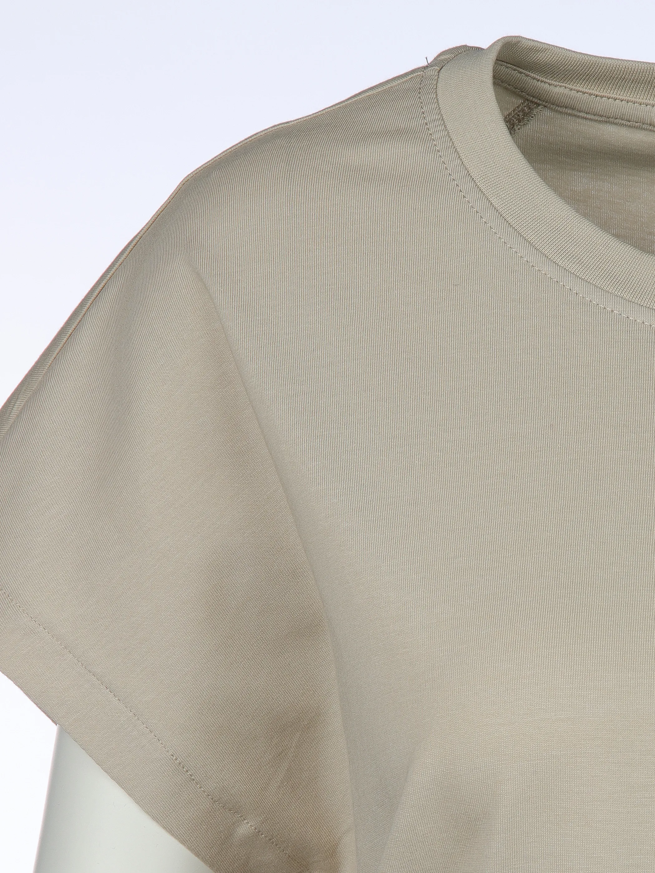 IX-O YF-Da T-Shirt Boxy Beige 916066 BEIGE 3