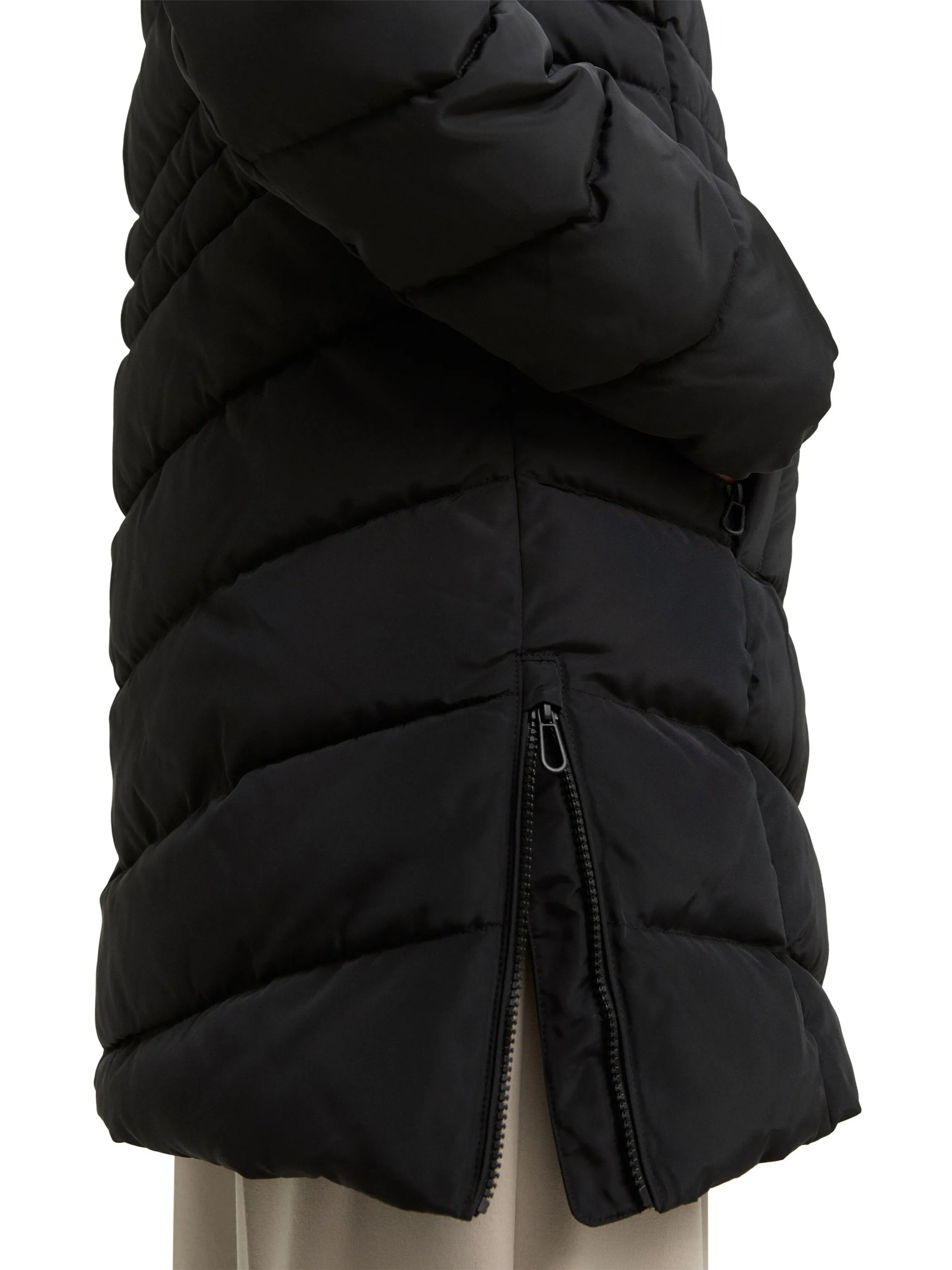 Tom Tailor 1047530 winter puffer coat Schwarz 914216 14482