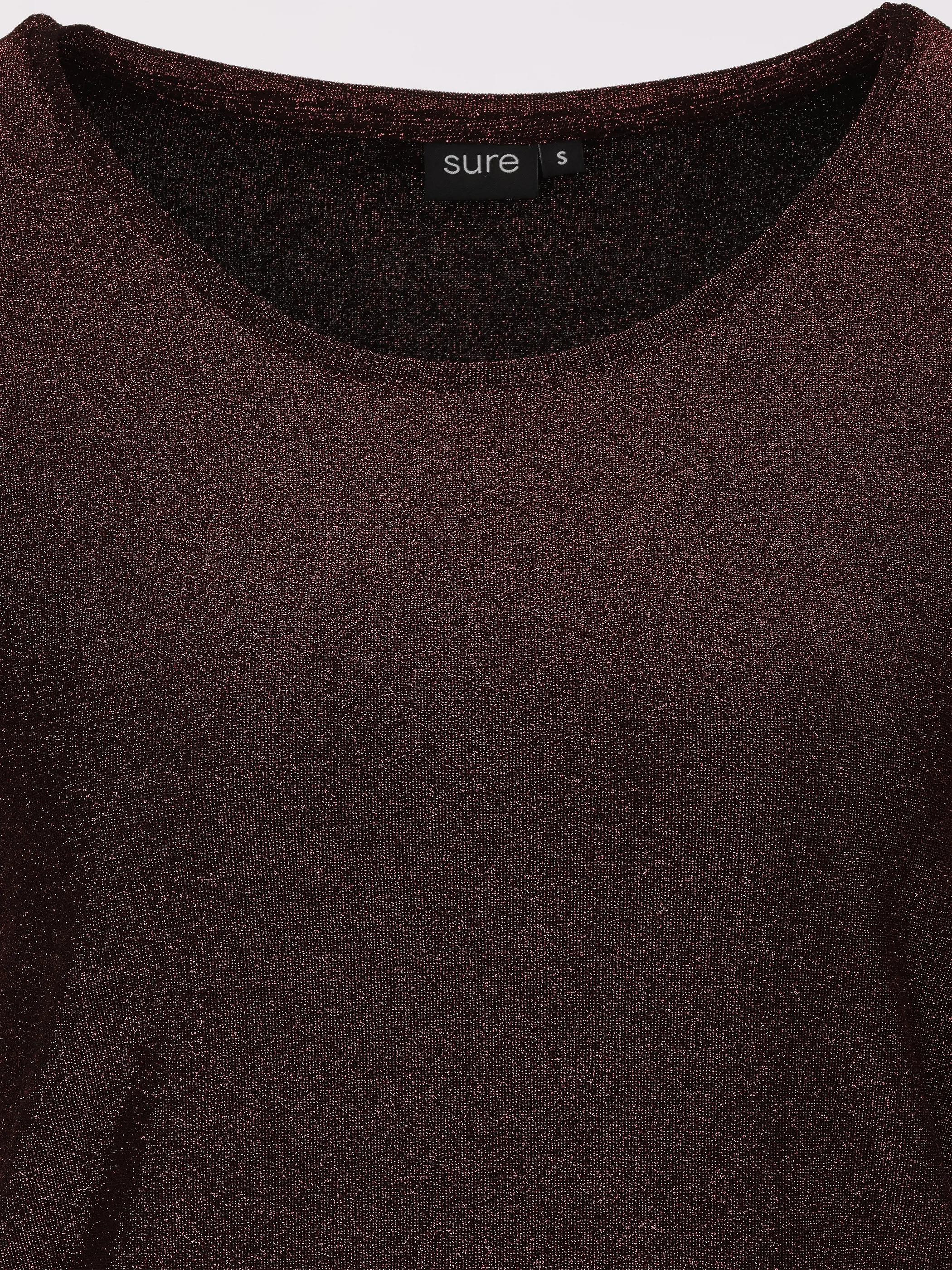 Sure Da-Lurex T-Shirt Schwarz 918649 BLACK 3 Sure Da-Lurex T-Shirt Schwarz 918649 BLACK 3