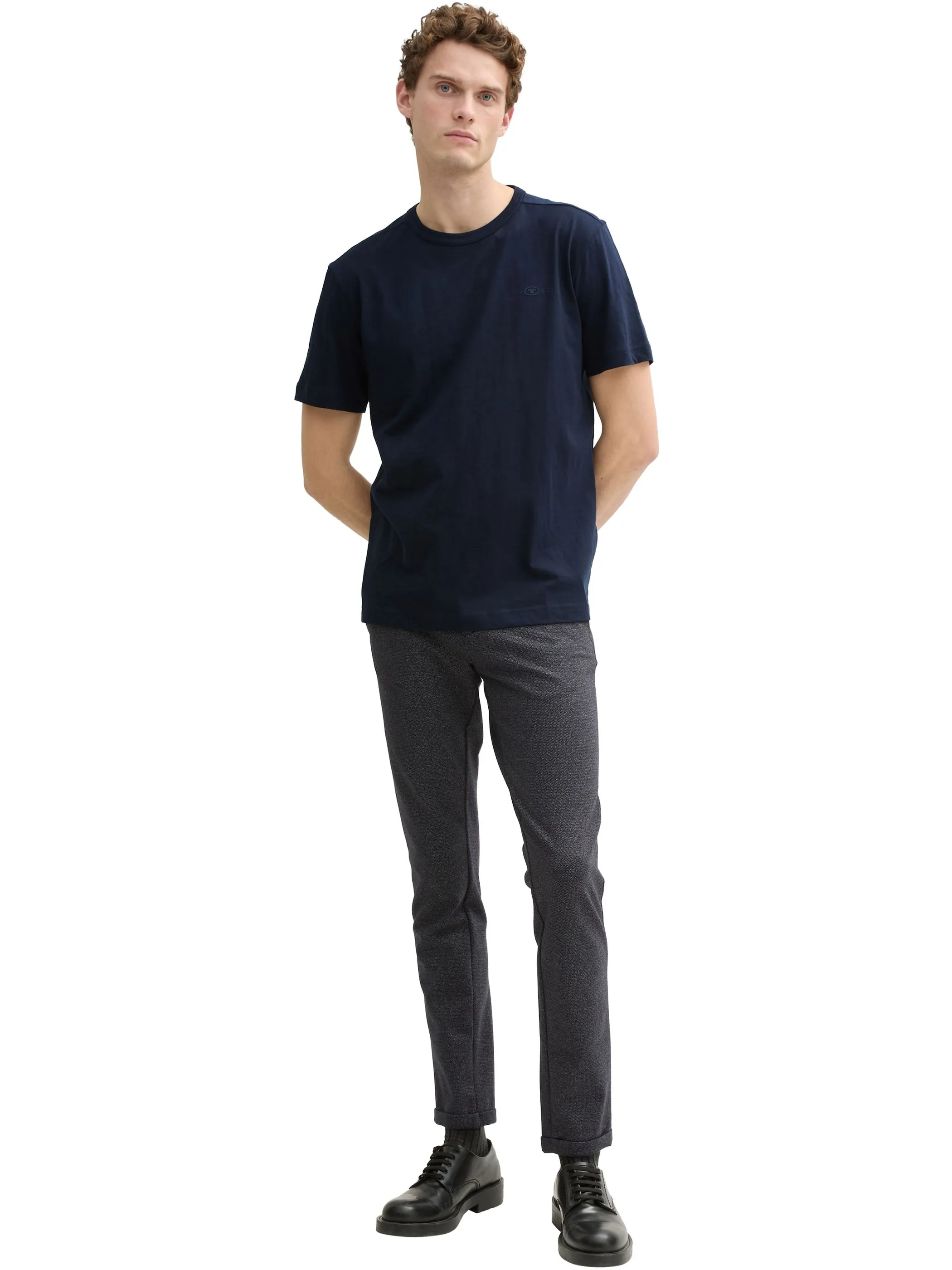 Tom Tailor 1045627 t-shirt with print Blau 905883 10668 2