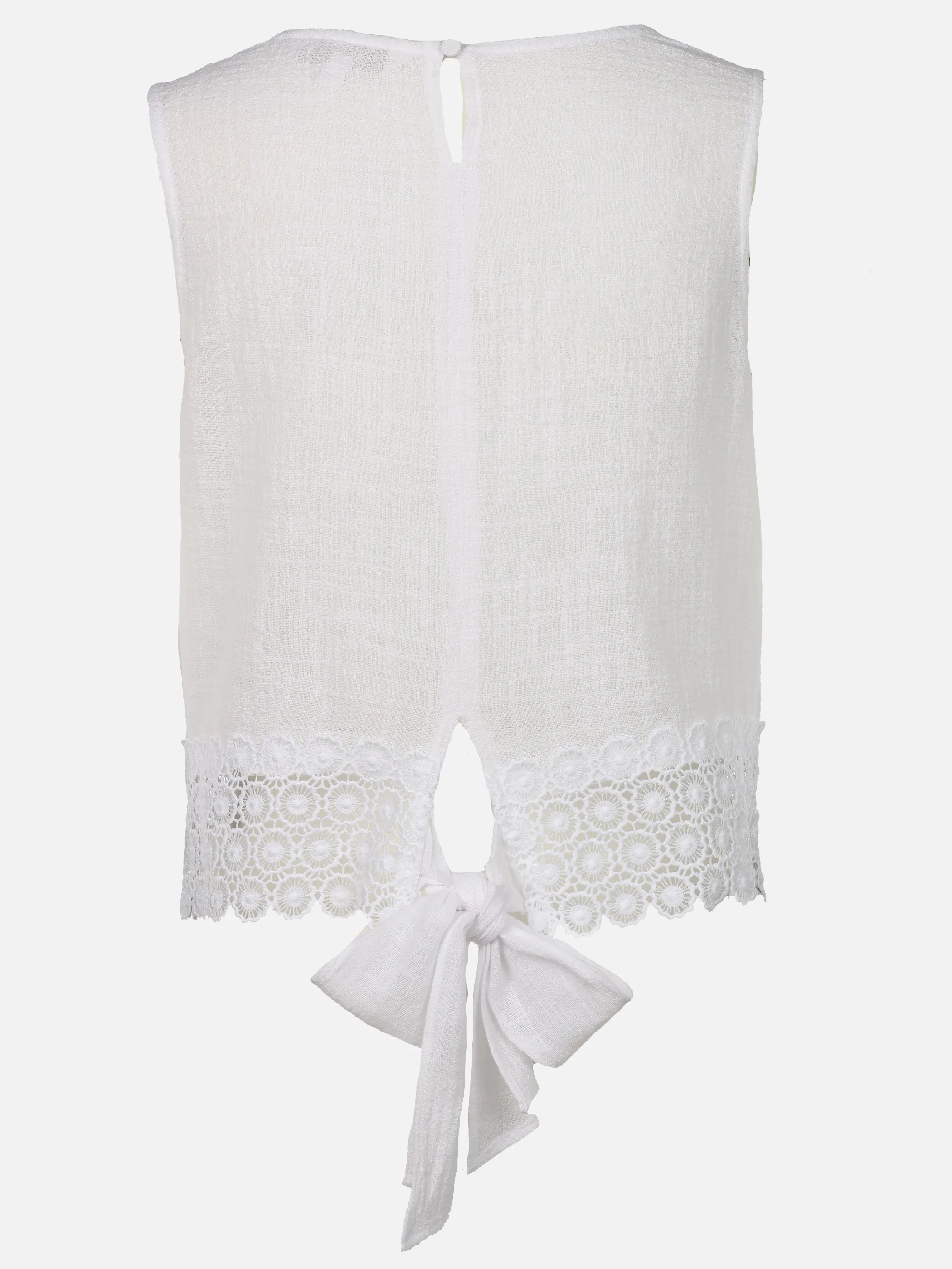 Apricot 597990 Apricot Lace Hem Back B Weiß 899647 WHT 2