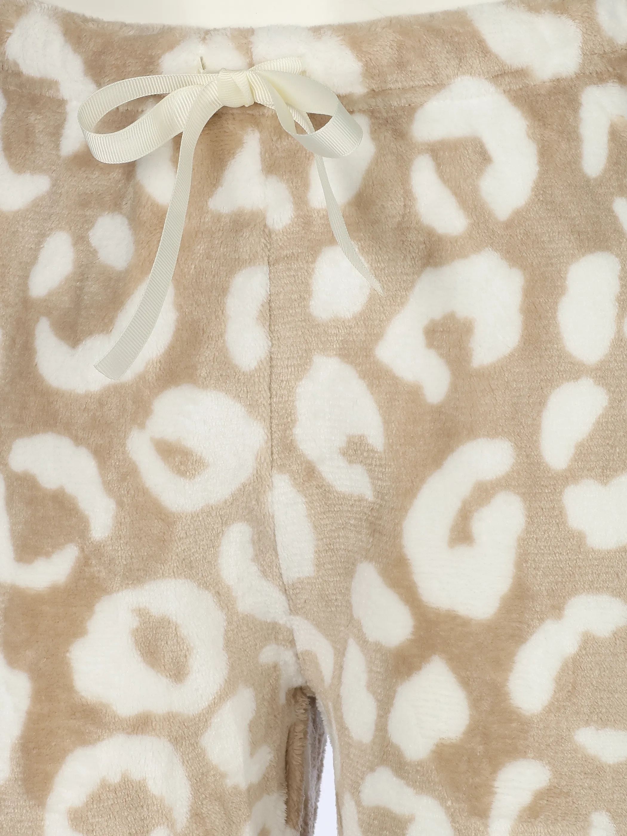 Sure Da. Kuschelfleecehose mit Bündchen Beige 932871 LEO 4