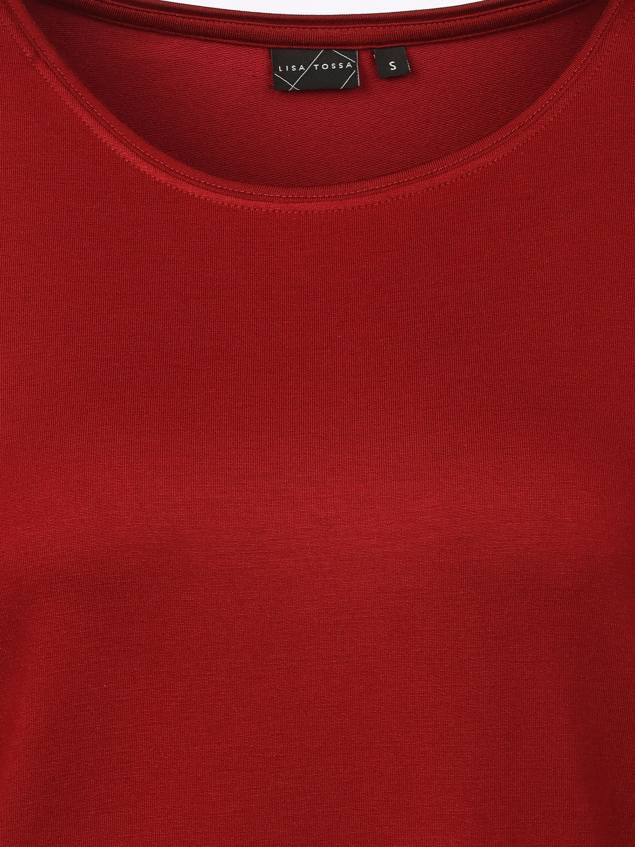Lisa Tossa Da-T-Shirt, basic 1/2 Arm Rot 926207 RHUBARB 3