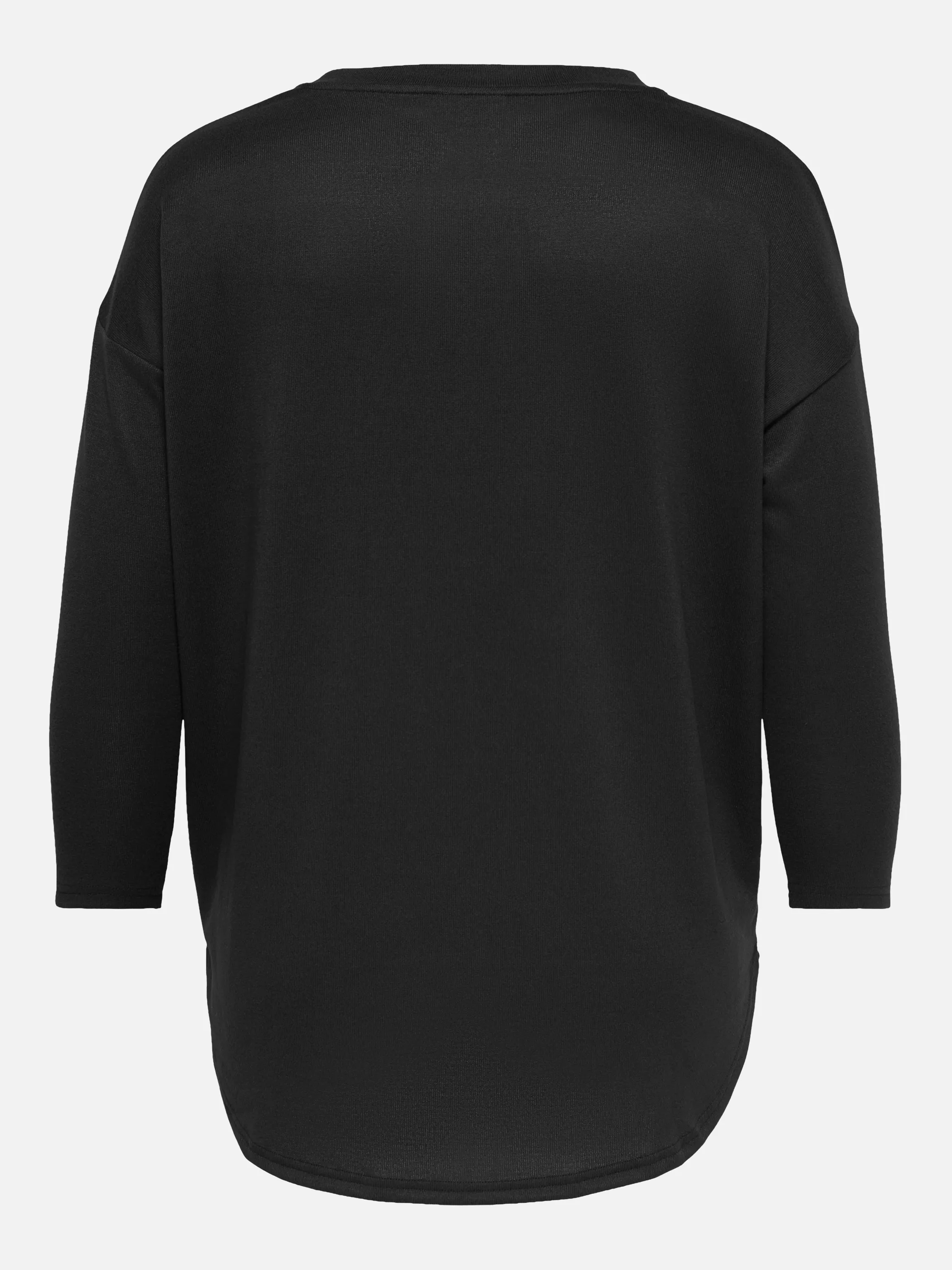 Only Carmakoma 15384134 CARALBA L/S V-NECK DE Schwarz 933785 177911011 2