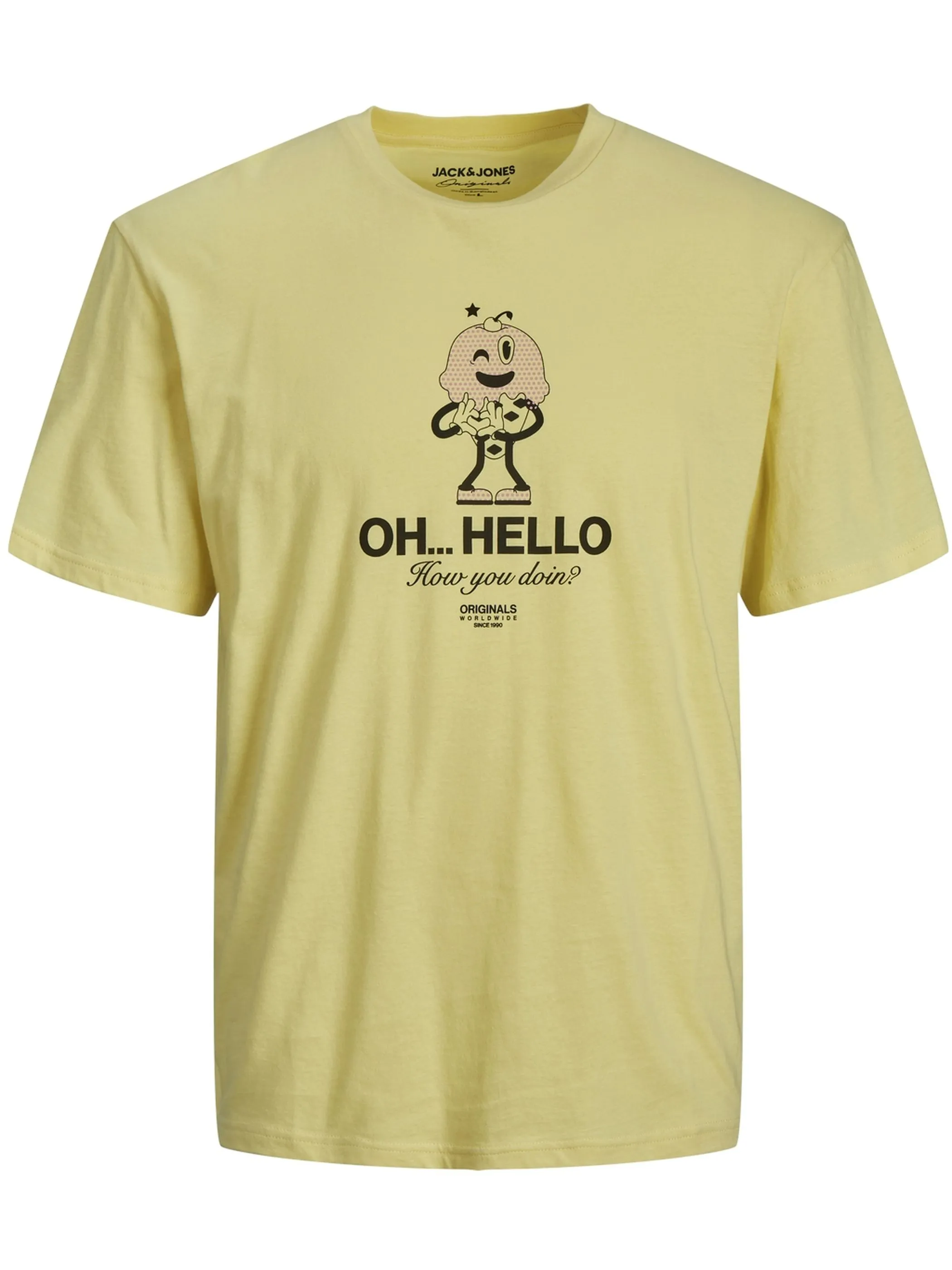 Jack Jones 12238164 JORTOONIE TEE SS CREW Gelb 877747 177739 5