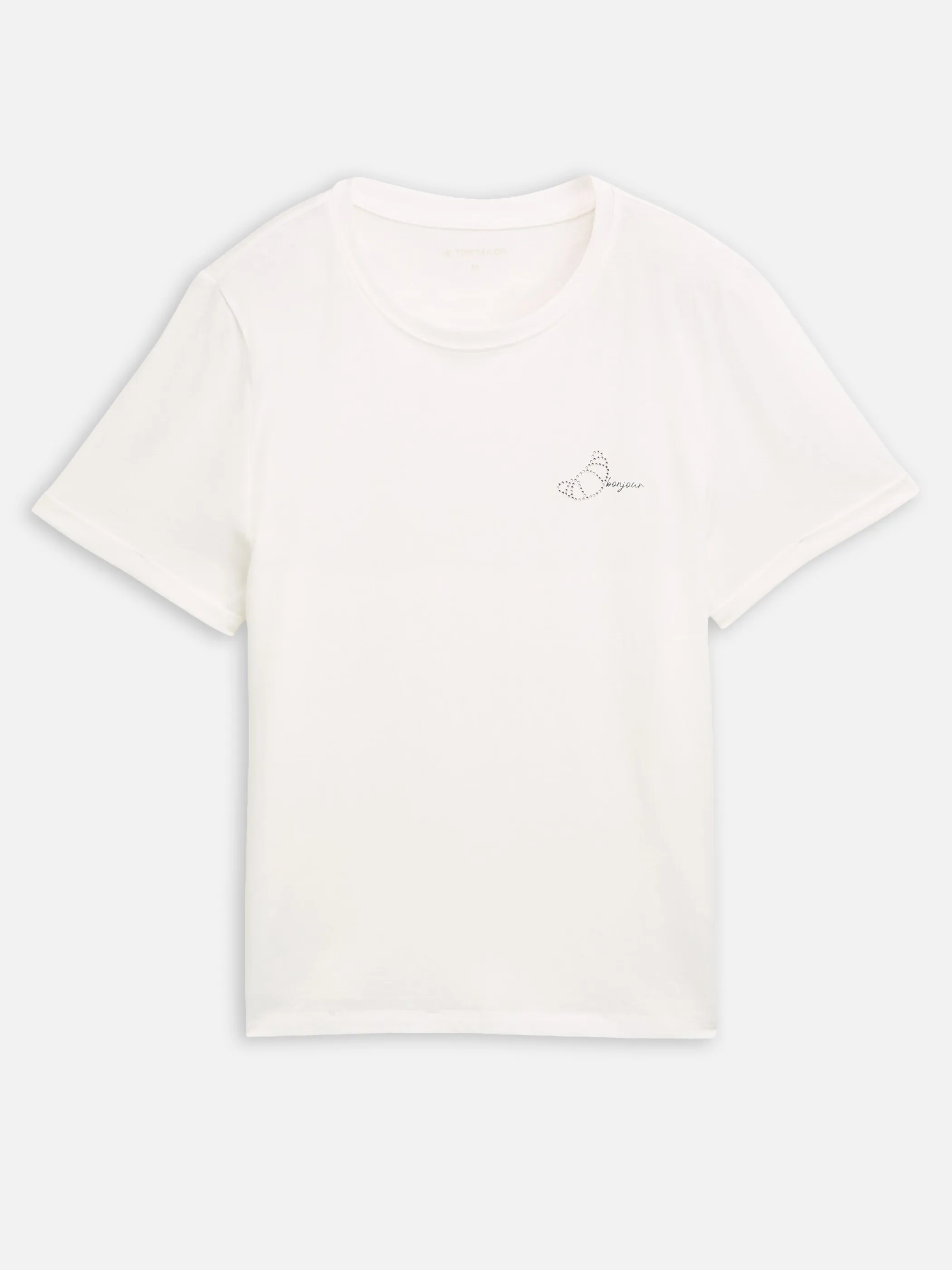 Tom Tailor 1051231 T-Shirt with front print Weiß 926129 10315 3