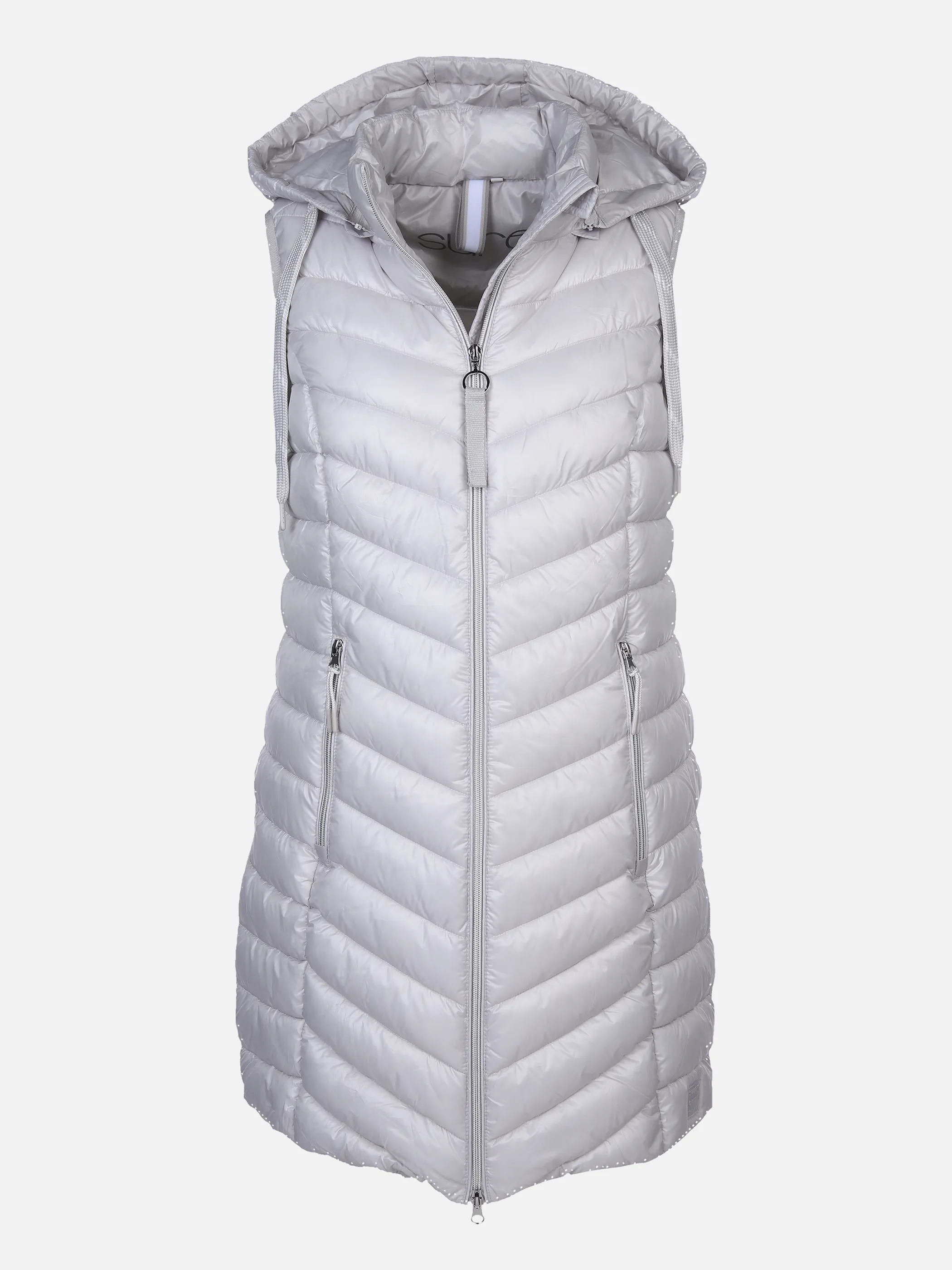 Sure Da-Langweste m.Kapuze Grau 872201 SILBER 1