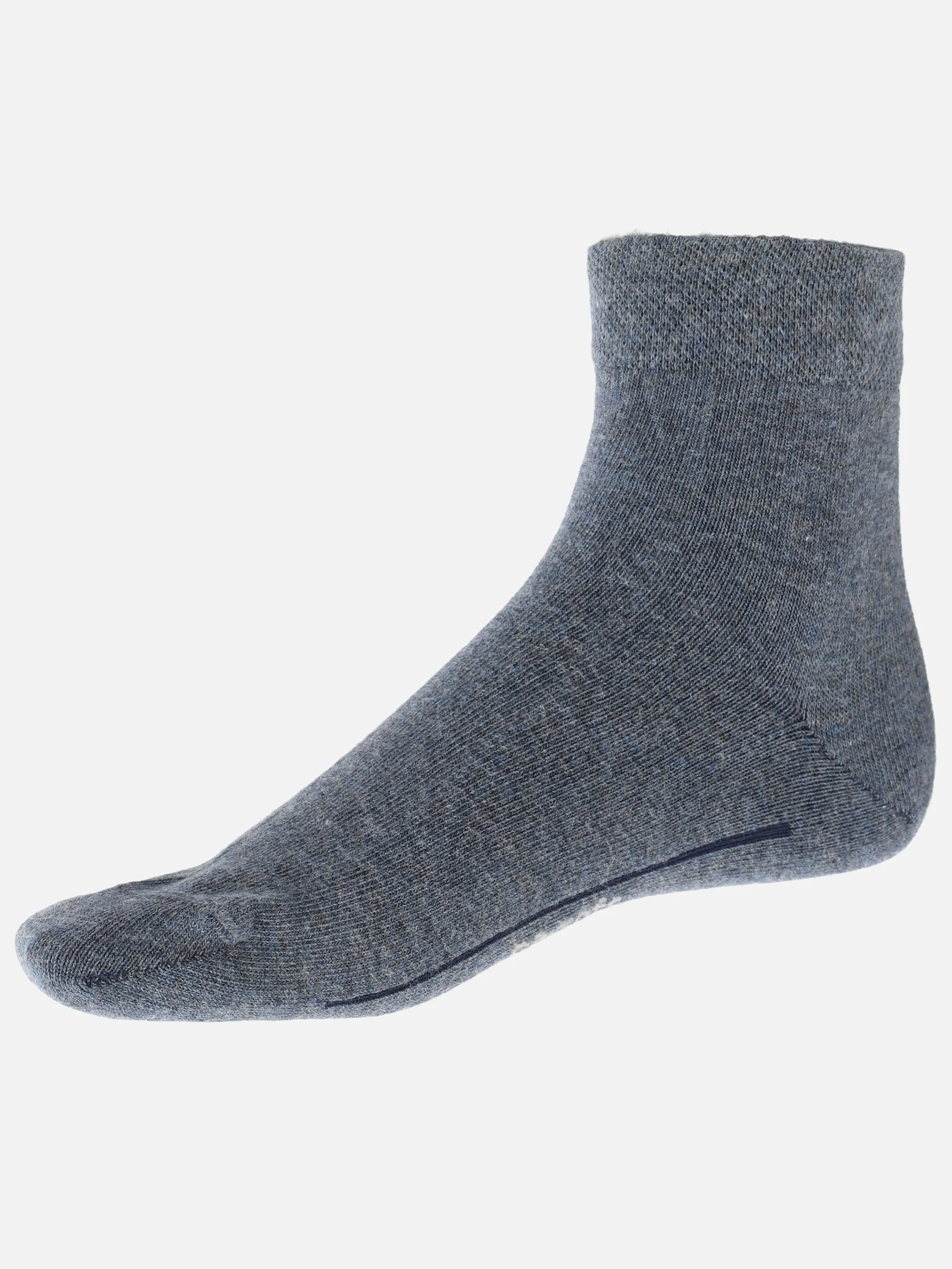 Camano 3023 He-Soft Quarter Socken3er Blau 809764 0004 2