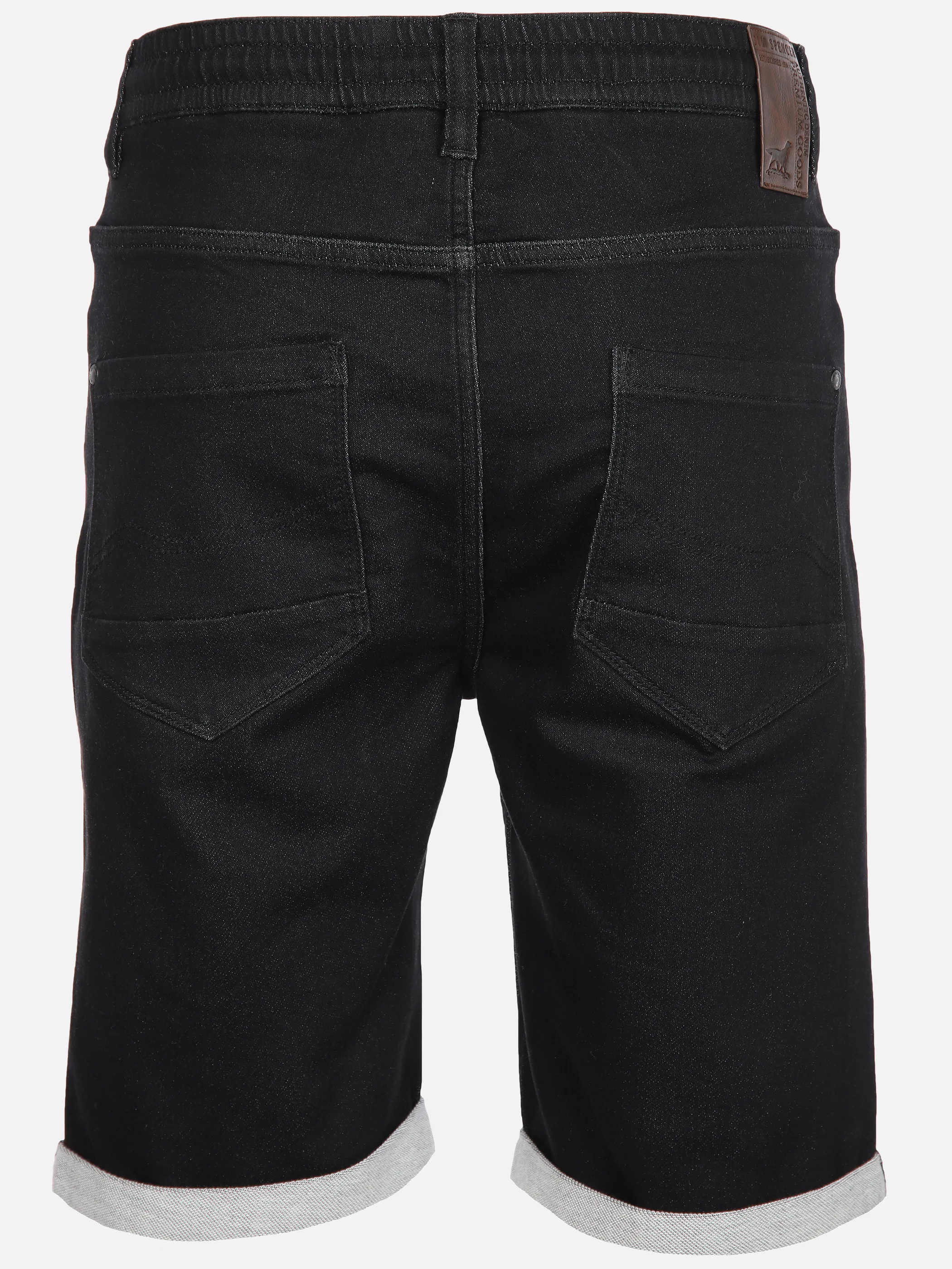 Jim Spencer He. Joggjeansshort 5-Pocket Relax Schwarz 892783 BLACK 2