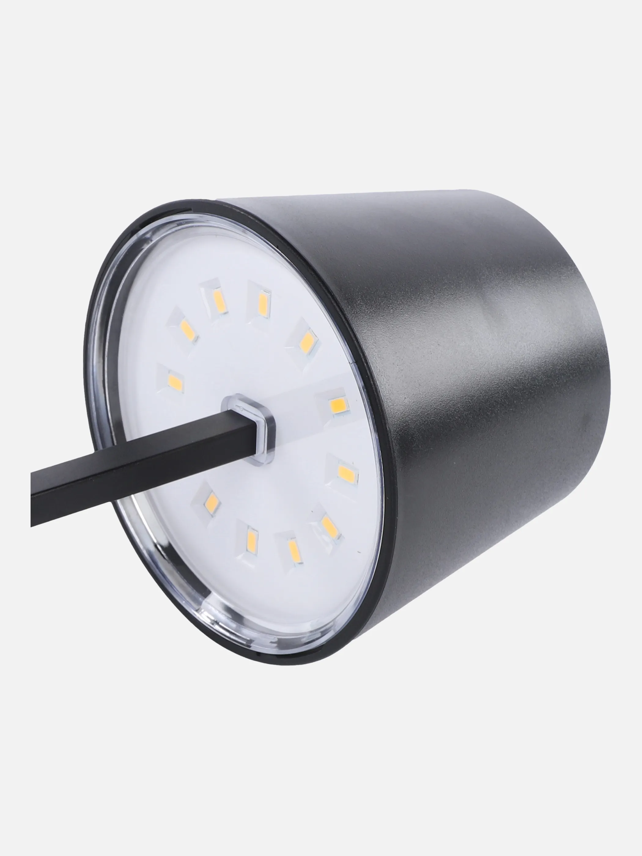 Deko Artikel LED Tischleuchte 26cm 3 Stufen Schwarz 873834 SCHWARZ 4