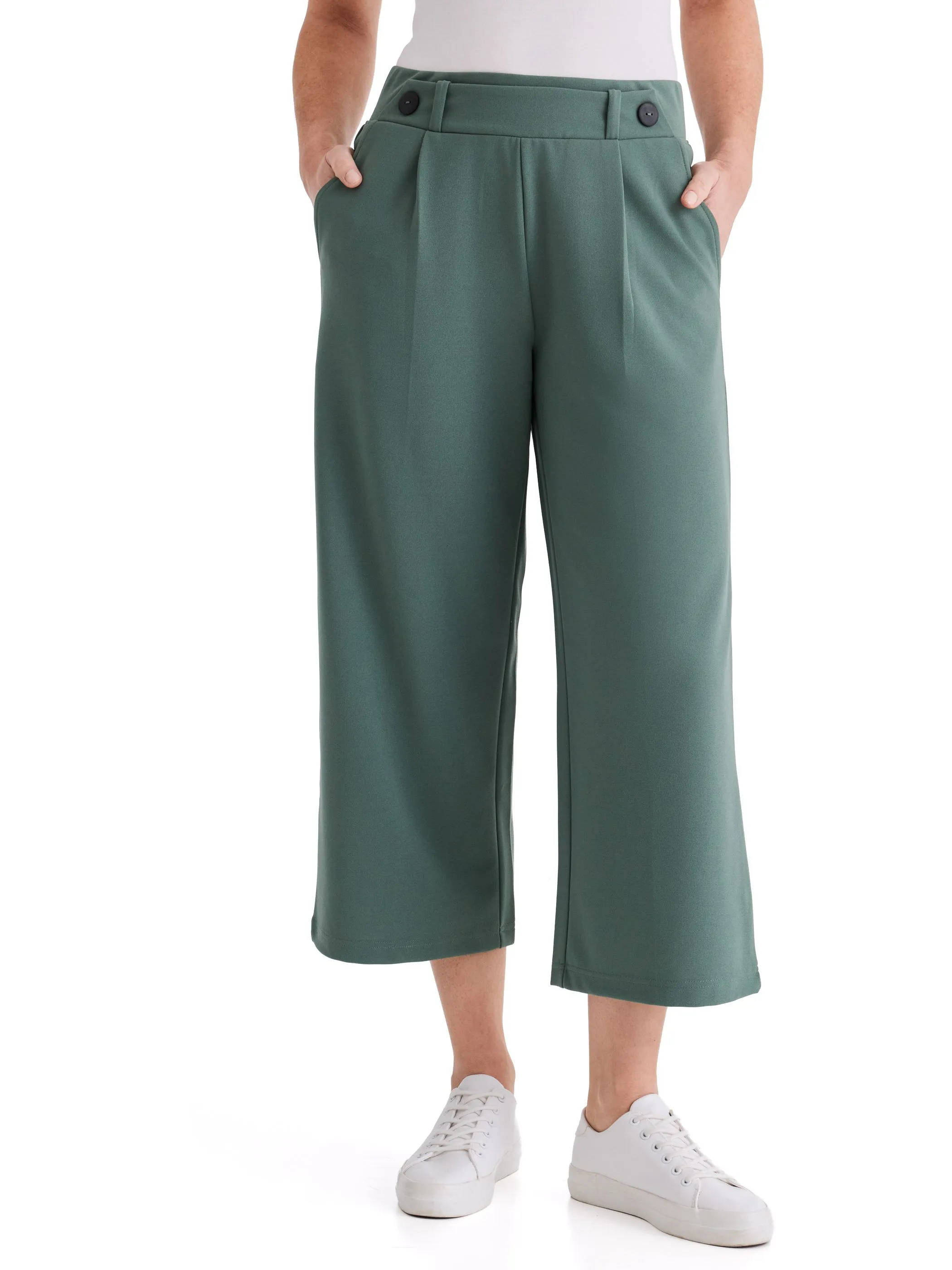 Stooker DOB 22430020005236 Da. Hosen lang, Grün 928294 5236 1