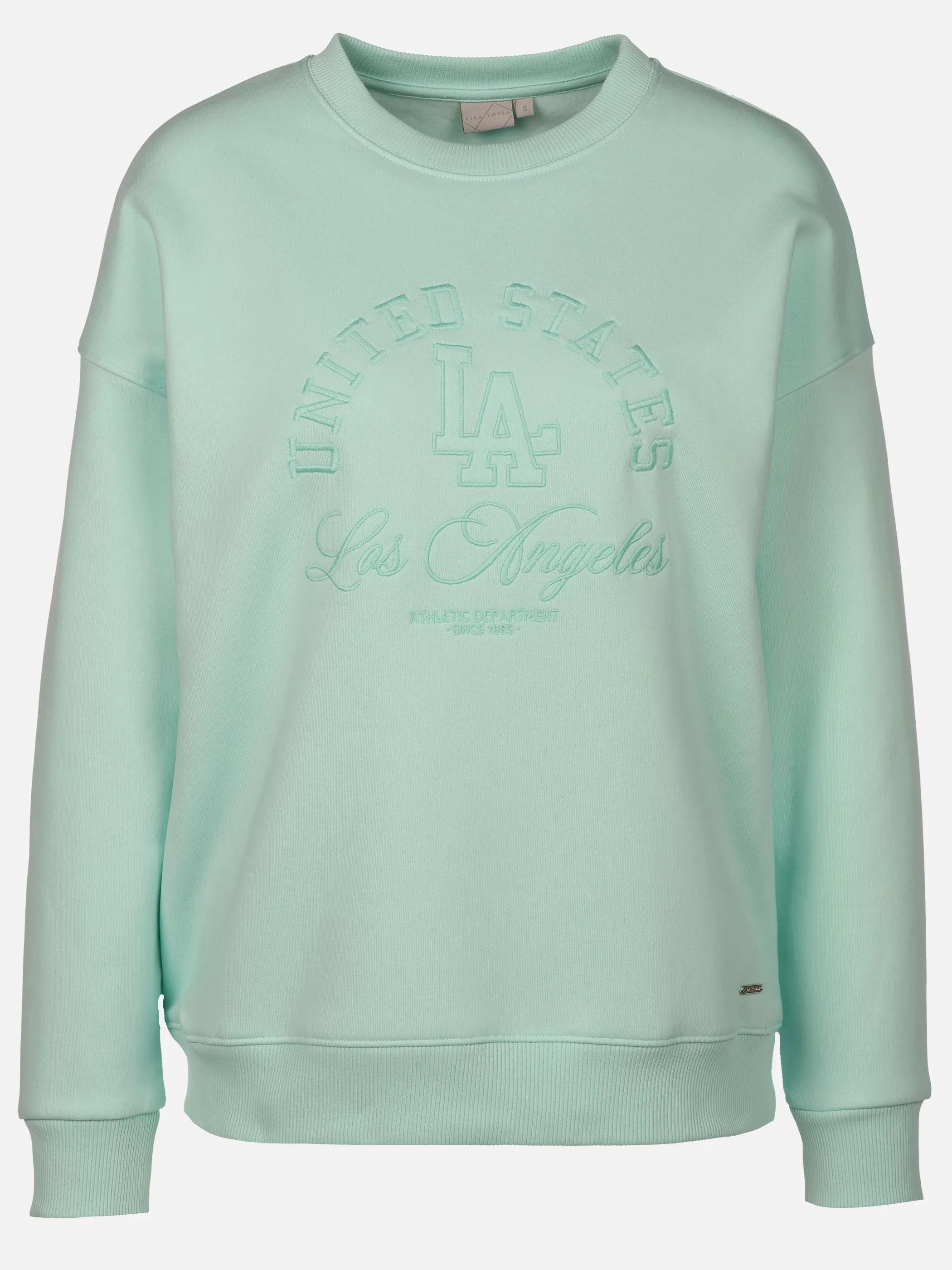 Lisa Tossa Da-Sweatshirt m. Stickerei Türkis 922472 ICY MORN 1