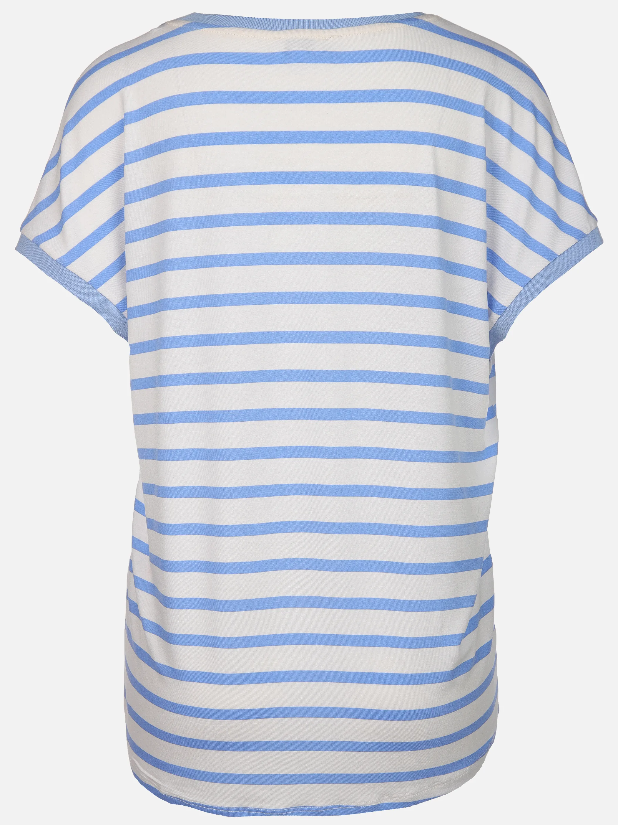 Lisa Tossa Da-Shirt aus Materialmix Blau 908741 DELLA 2