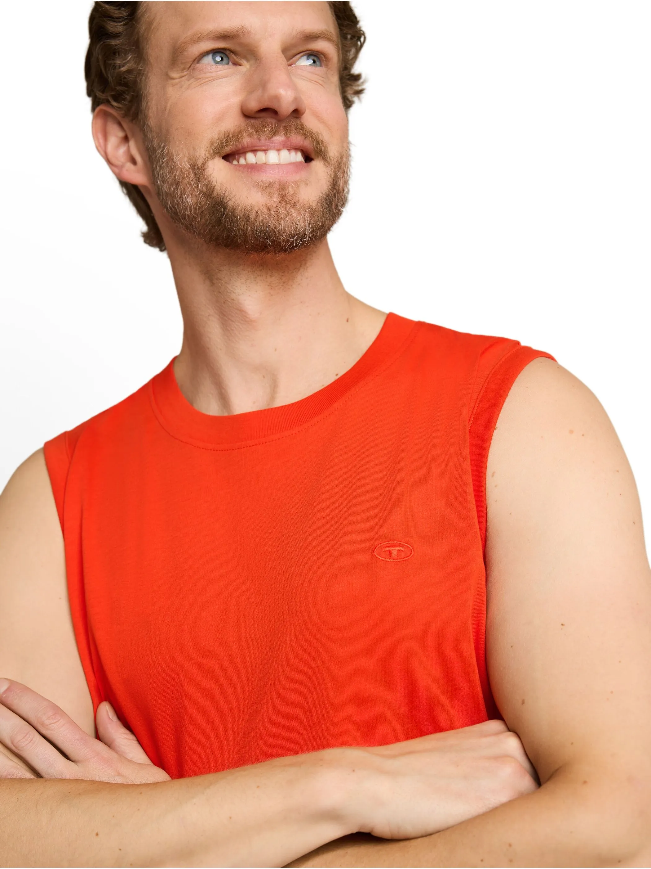Tom Tailor 1050219 tanktop with embro Rot 926462 18787 3