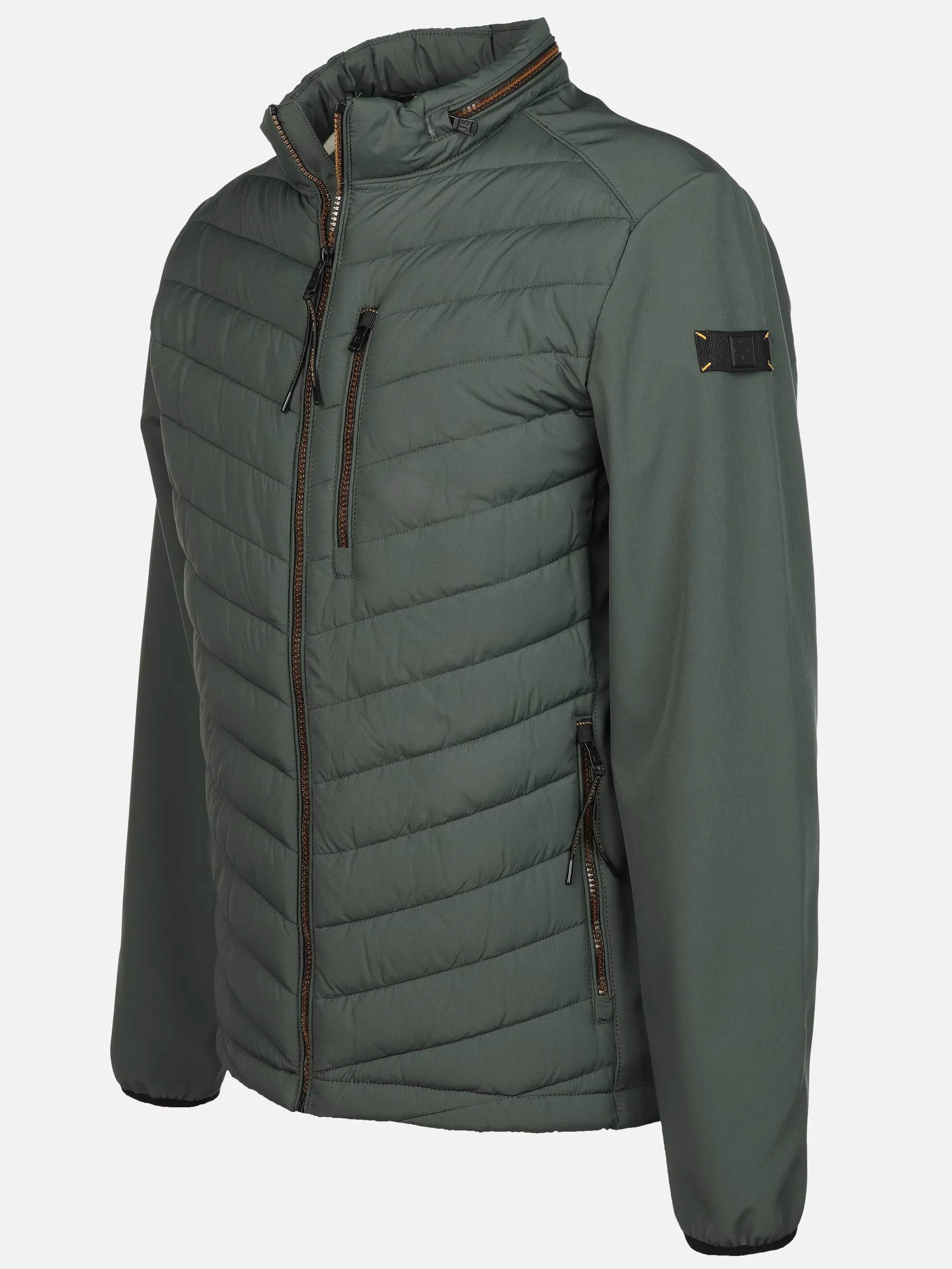Jim Spencer He. Steppjacke Hybrid Oliv 929389 OLIVE 3