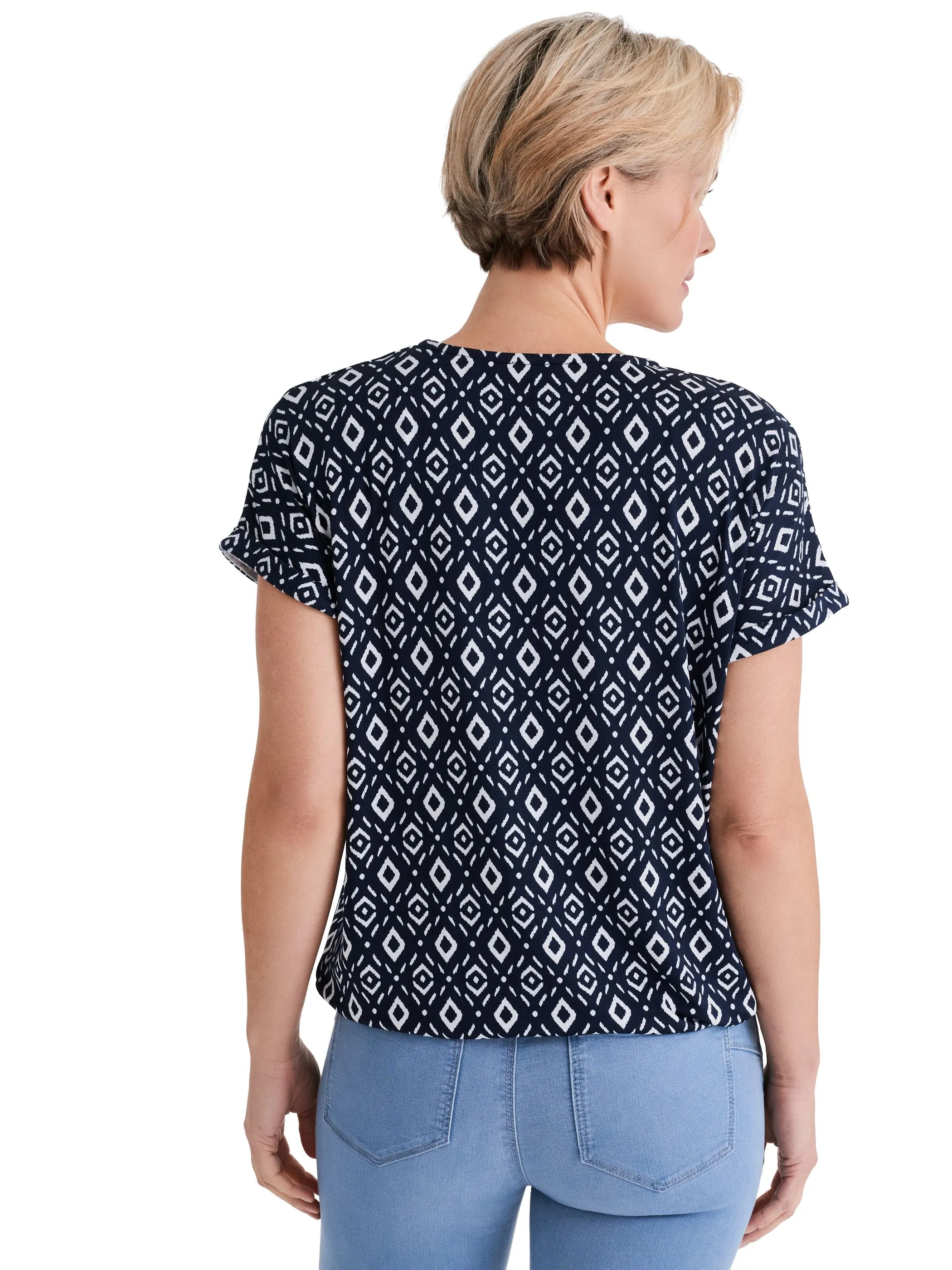 Stooker DOB 23160080009126 Da. T-Shirts / Blau 928312 9126 2