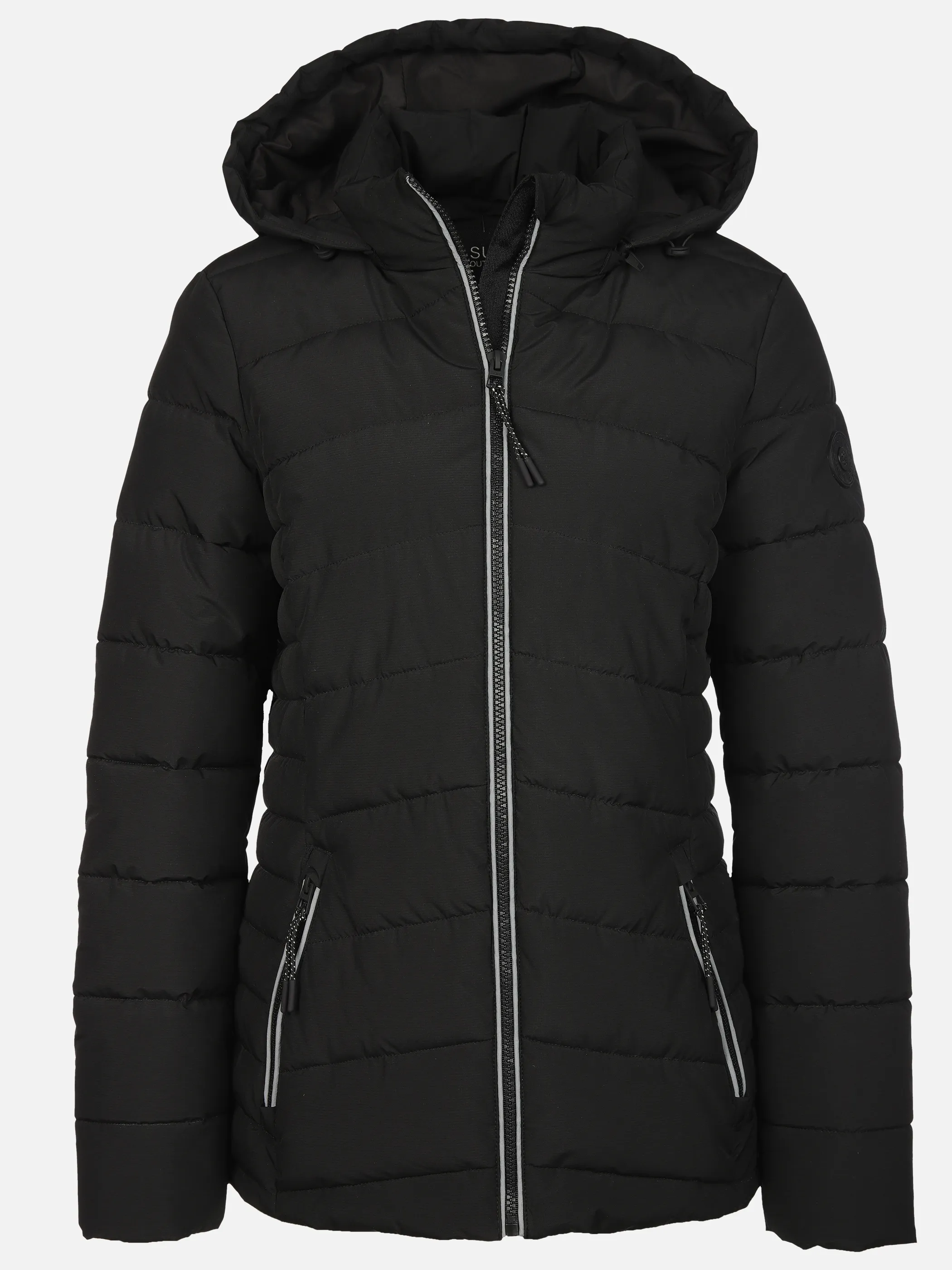 Sure Da-Steppjacke Schwarz 913122 BLACK 1
