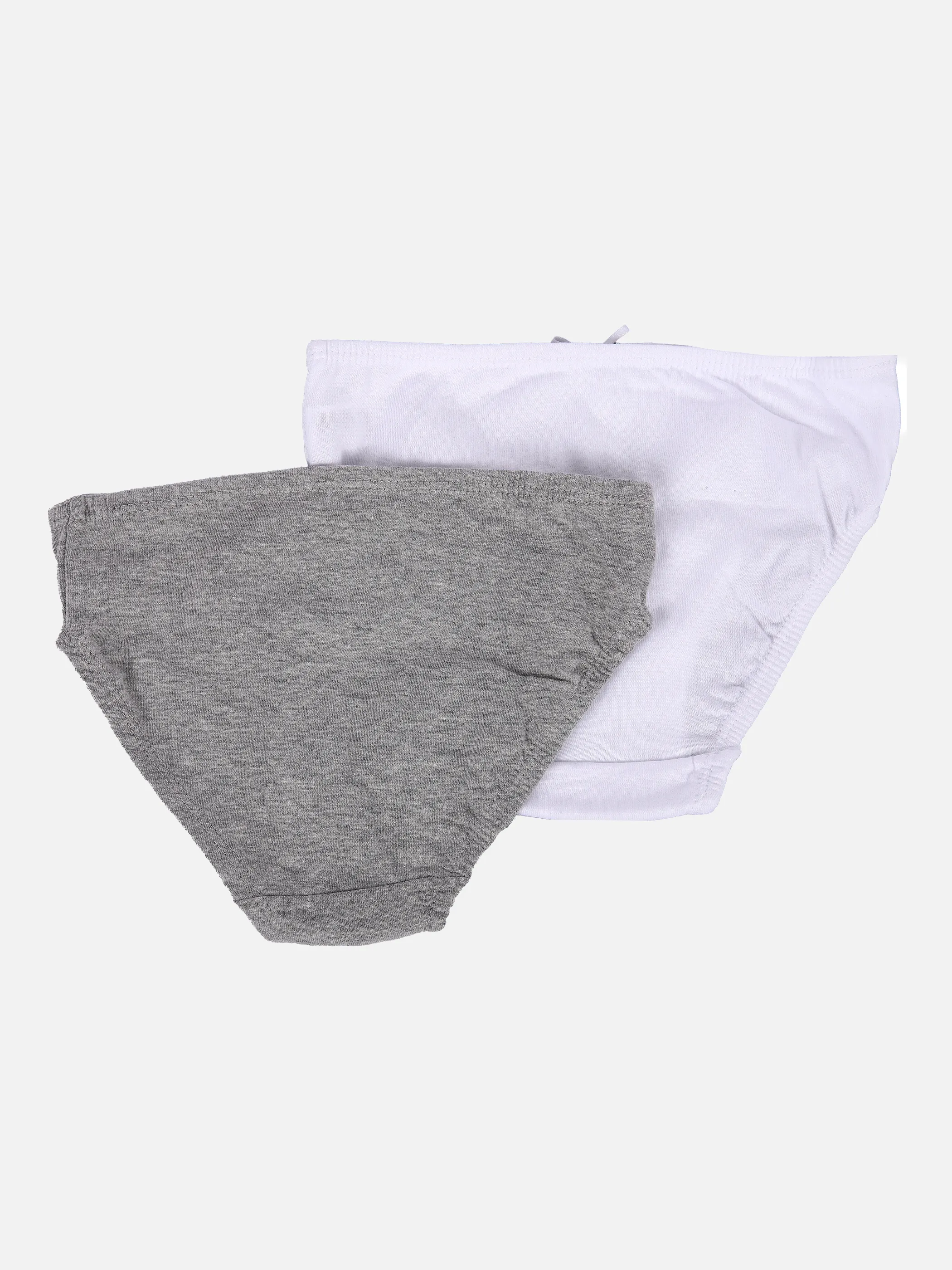 Stop + Go Md. Slip 2er Pack Grau 851067 GREY MEL/W 2 Stop + Go Md. Slip 2er Pack Grau 851067 GREY MEL/W 2