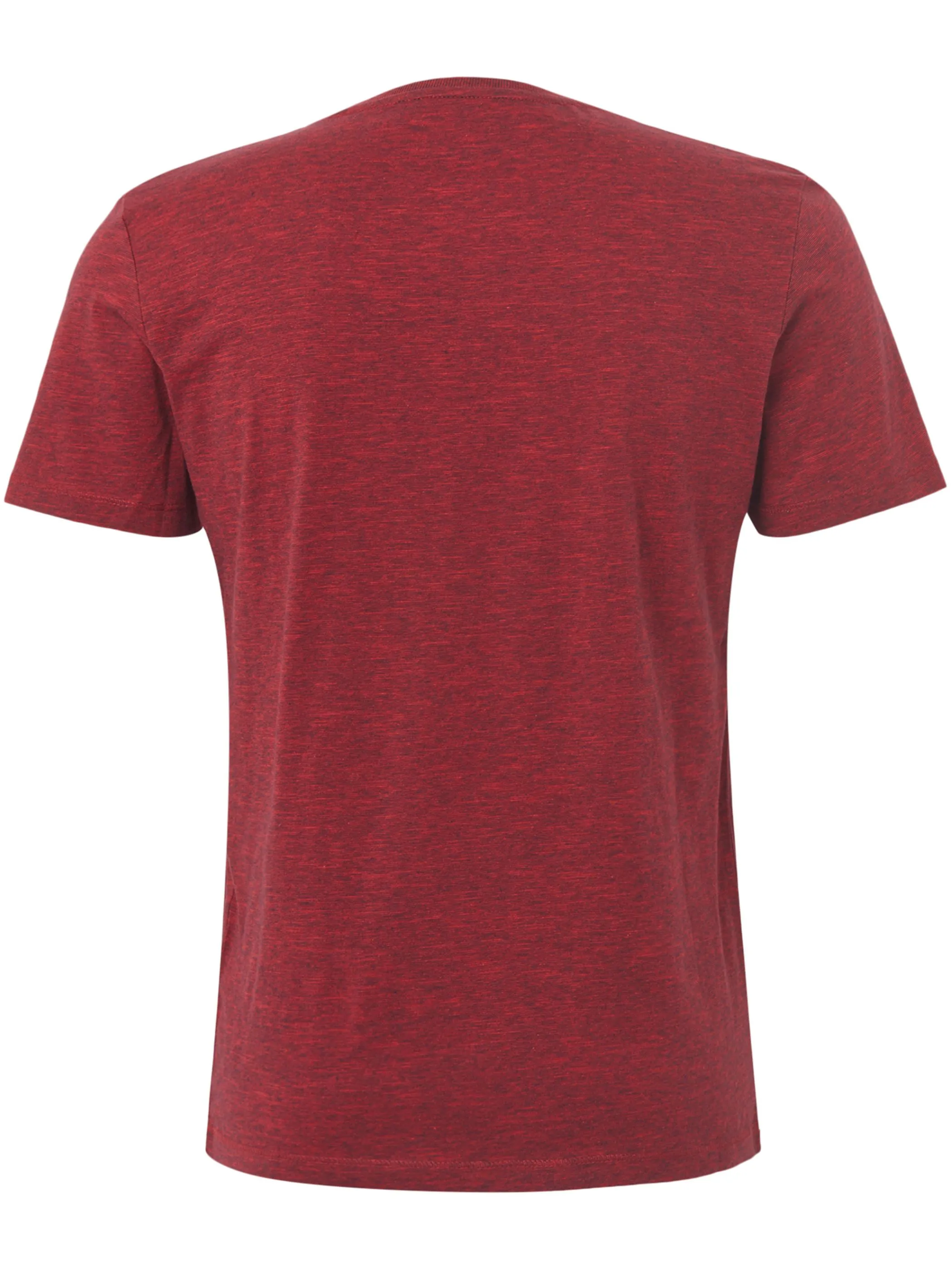 Tom Tailor 1008640 fine yd print tee Logo Rot 807618 16149 2