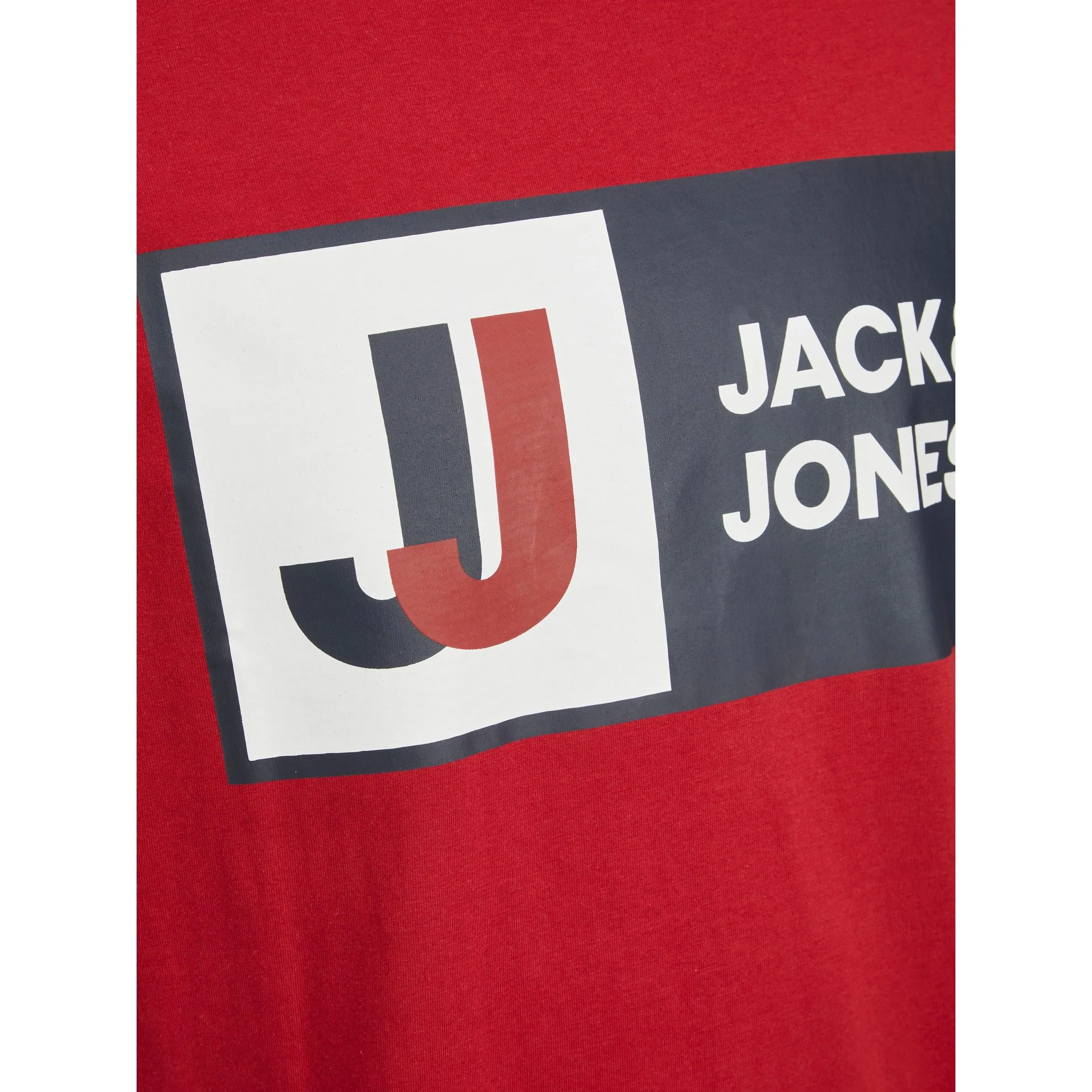 Jack&Jones Junior 12216592 JCOLOGAN TEE SS CREW Rot 868780 177174 2