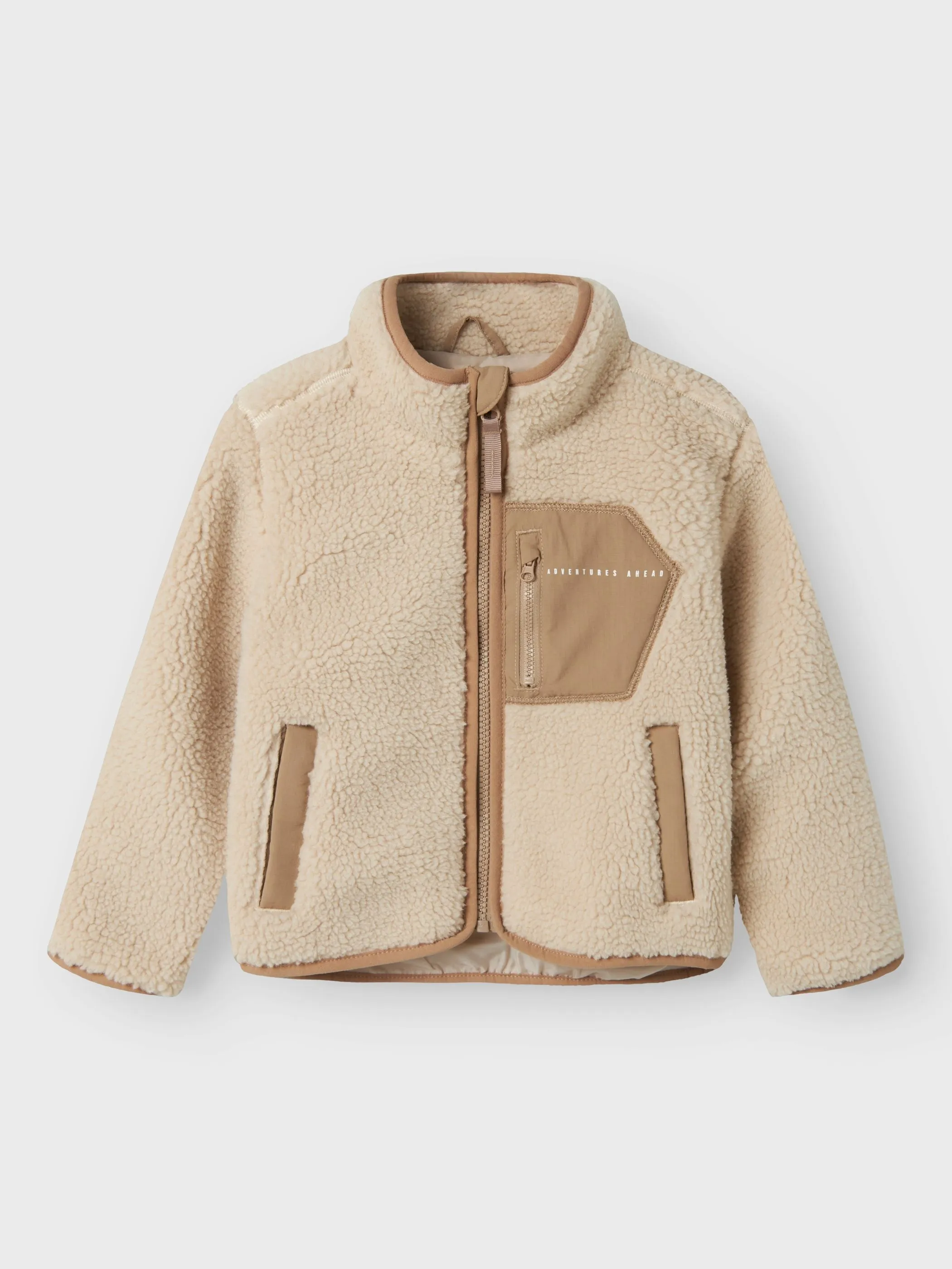 name it 13241757 NMNMATTIA SHERPA JACK Beige 914154 208745001 1