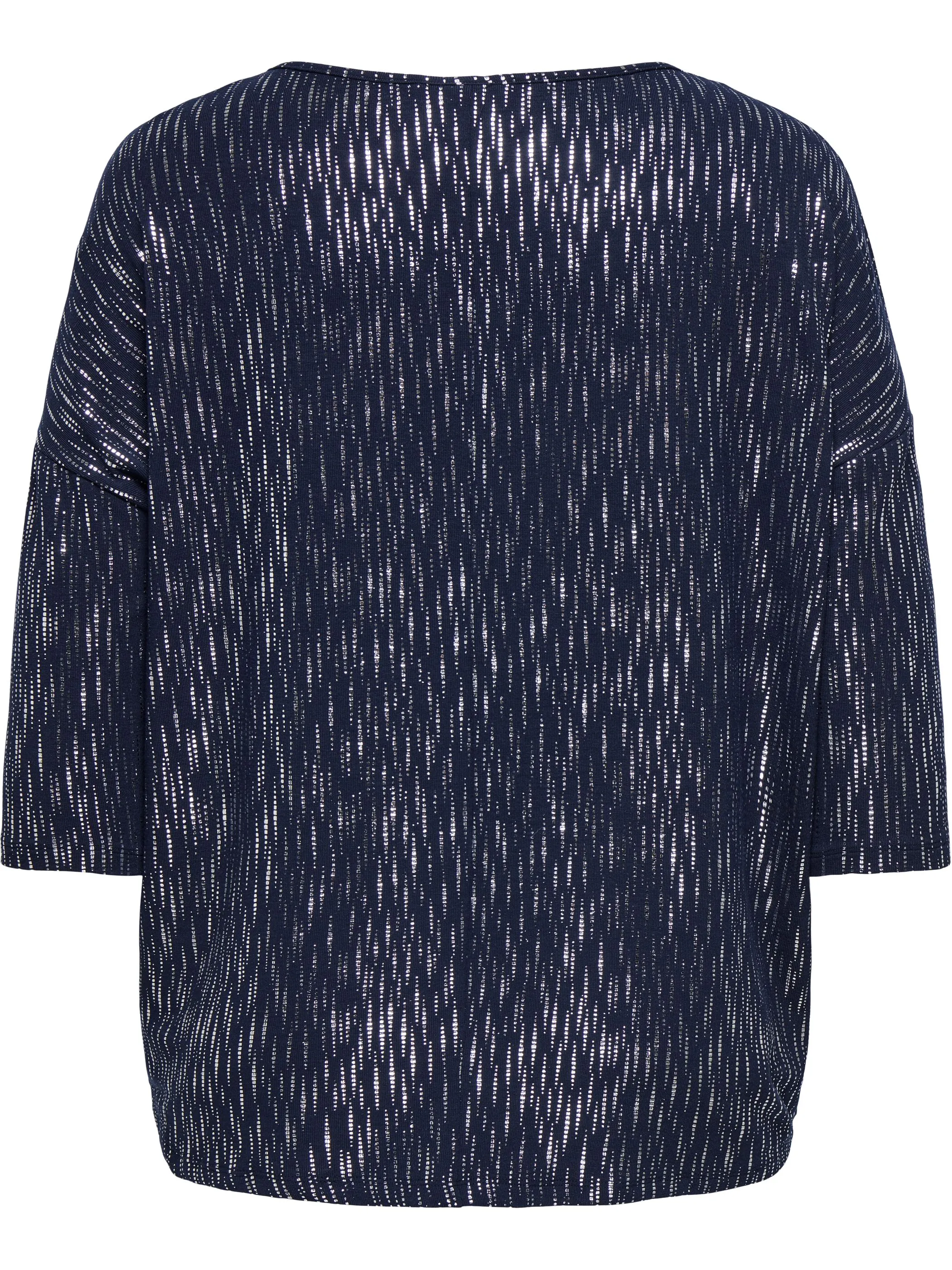 Only Carmakoma 15336524 CARFOILA 3/4 V-NECK T Blau 918027 294826001 2