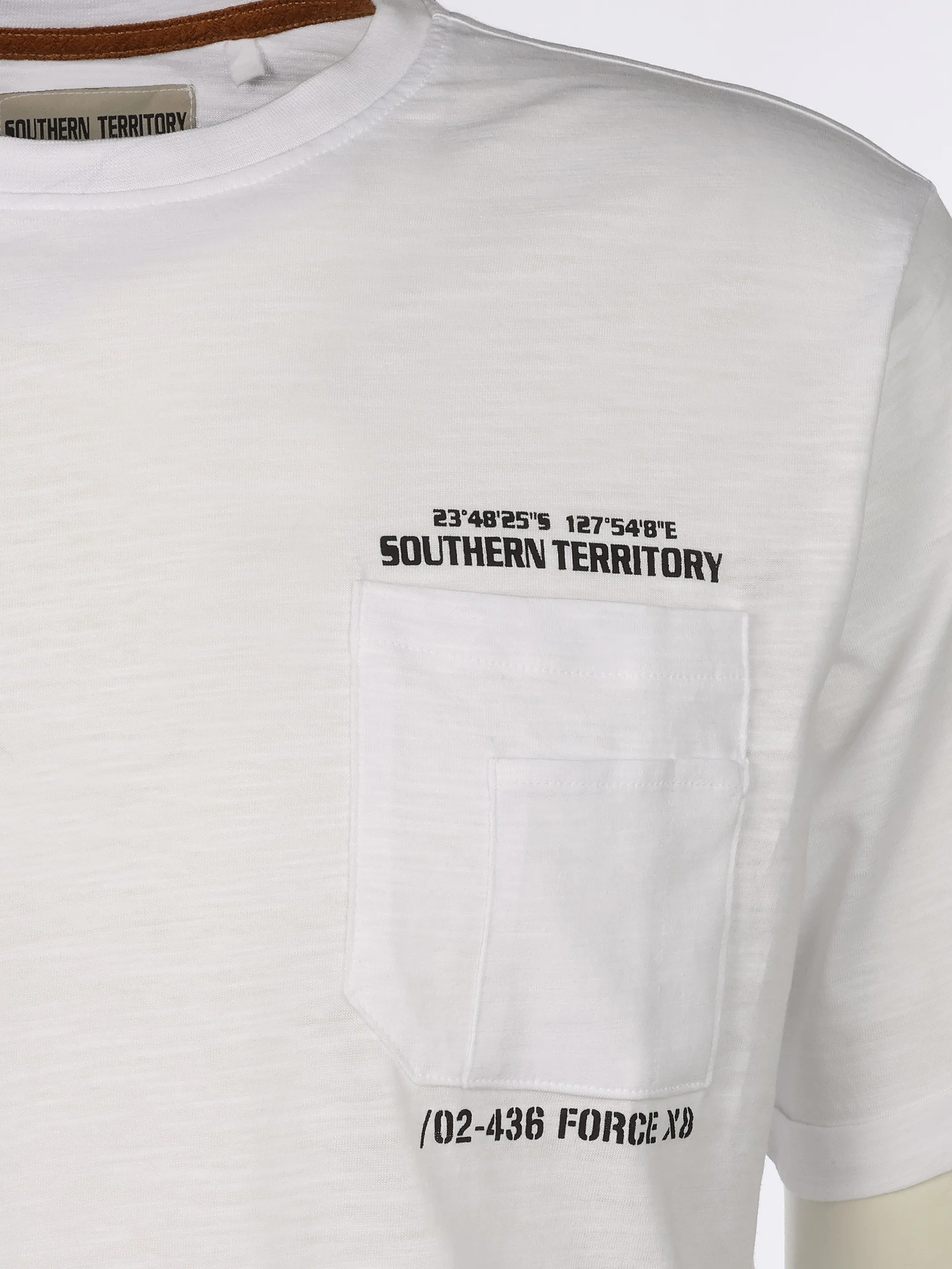 Southern Territory He. T-Shirt 1/2 Cargotasche Weiß 920983 WHITE 3