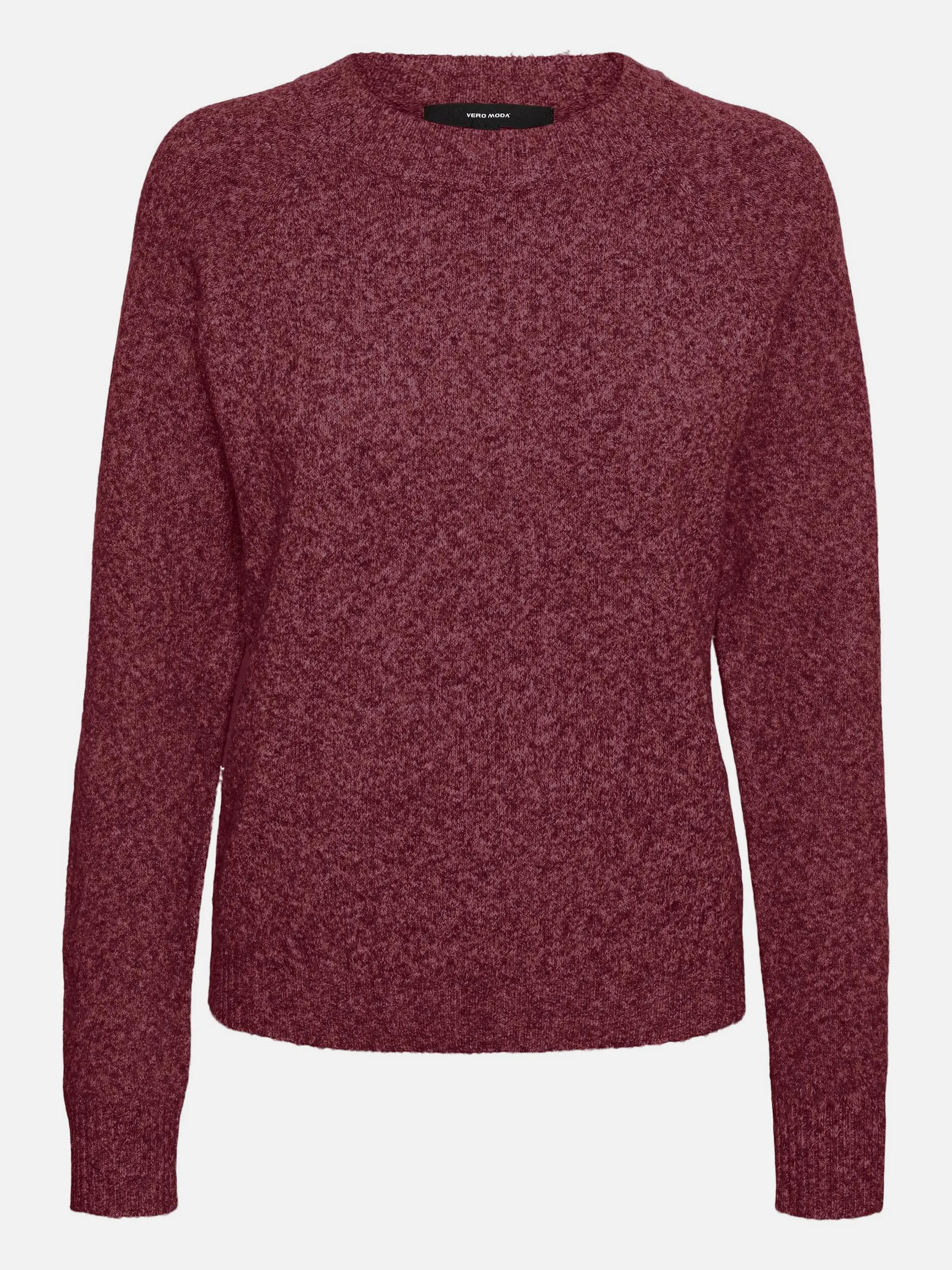 Vero Moda 10201022 VMDOFFY LS O-NECK BLO Rot 790647 187245004 1