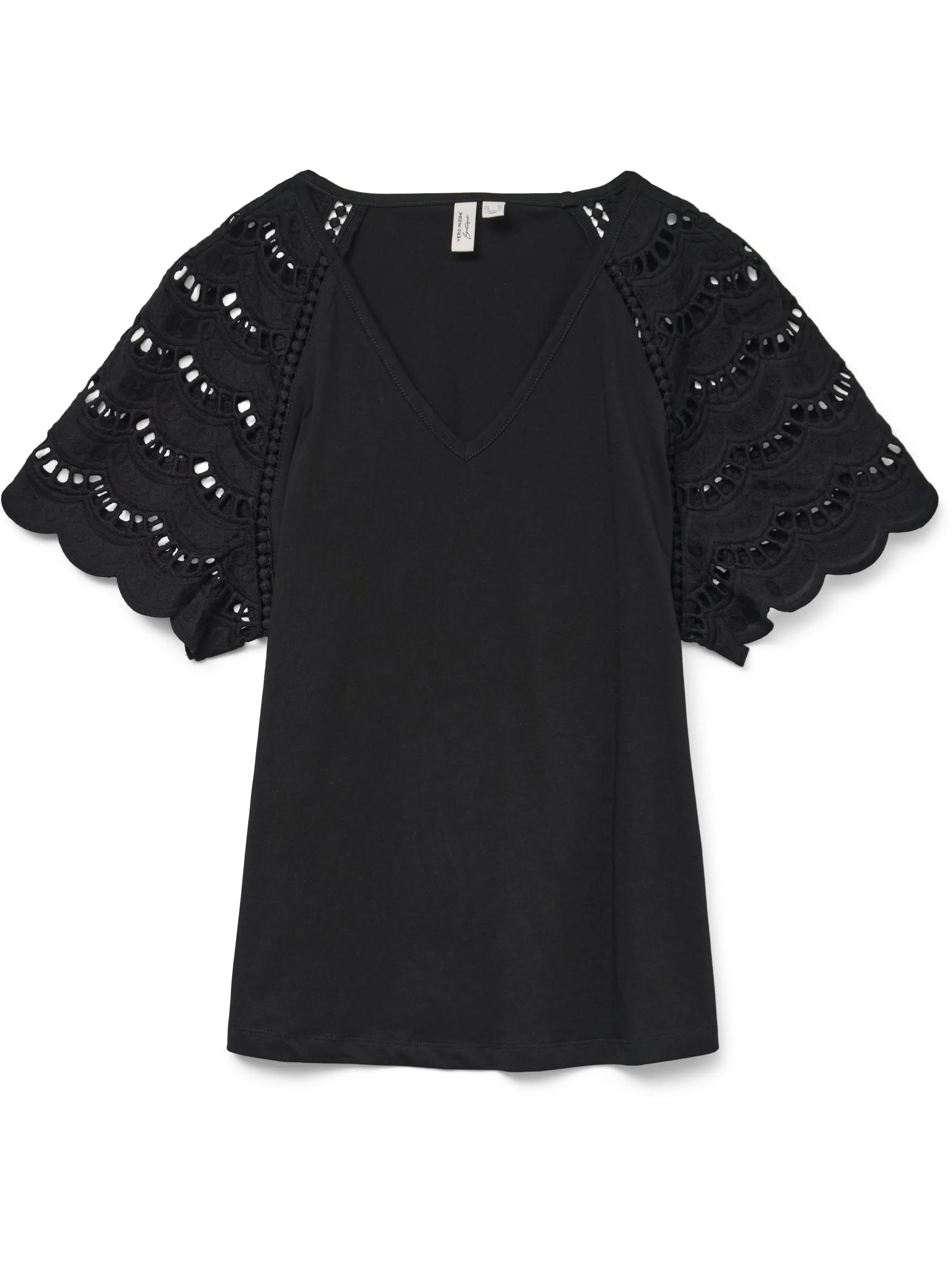 Vero Moda 10327083 VMBLASY S/S T-SHIRT J Schwarz 906283 177868 1