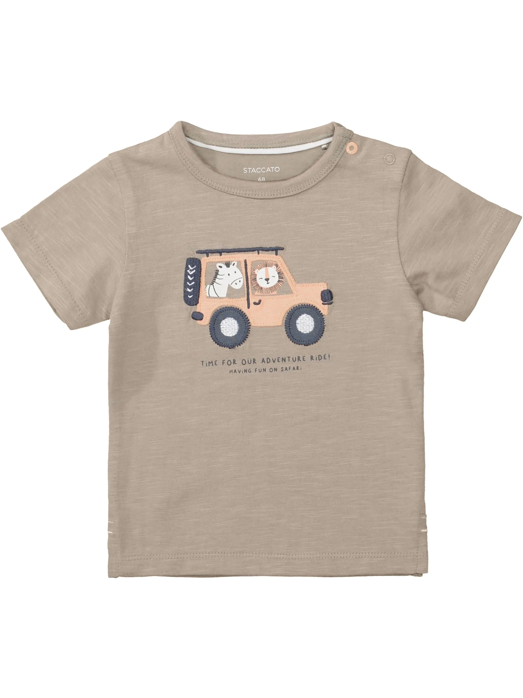 Staccato 230094238 Kn.-T-Shirt Braun 927437 706 1