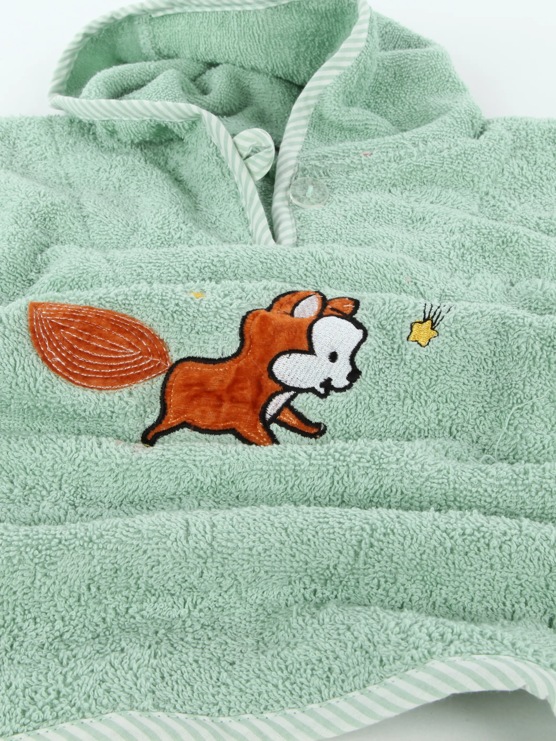 Badeponcho Kinder Grün 893118 FUCHS 3 Badeponcho Kinder Grün 893118 FUCHS 3