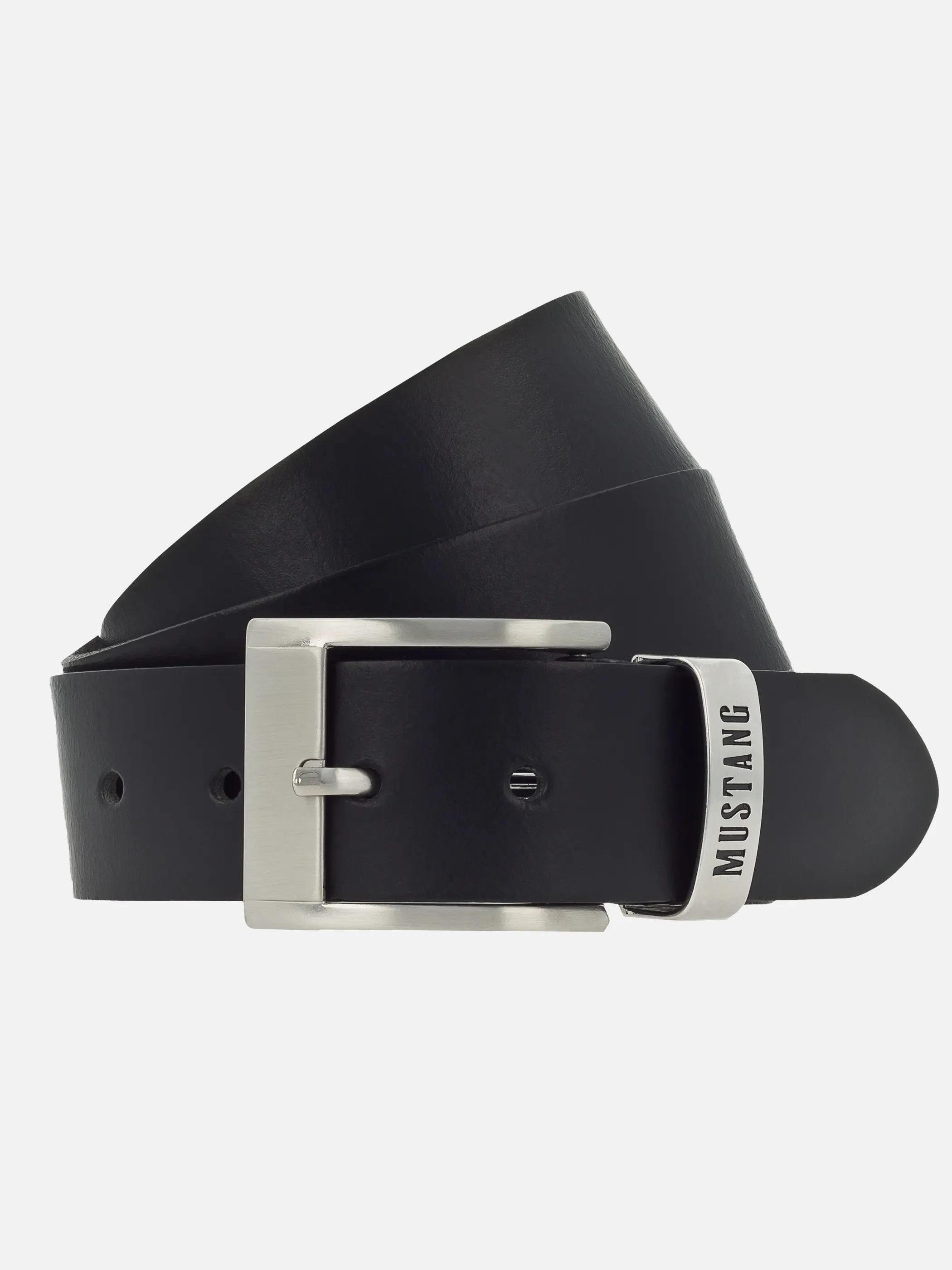 Mustang MG2164L15 40 mm Ledergürtel Q. Schwarz 917605 0791 1 Mustang MG2164L15 40 mm Ledergürtel Q. Schwarz 917605 0791 1
