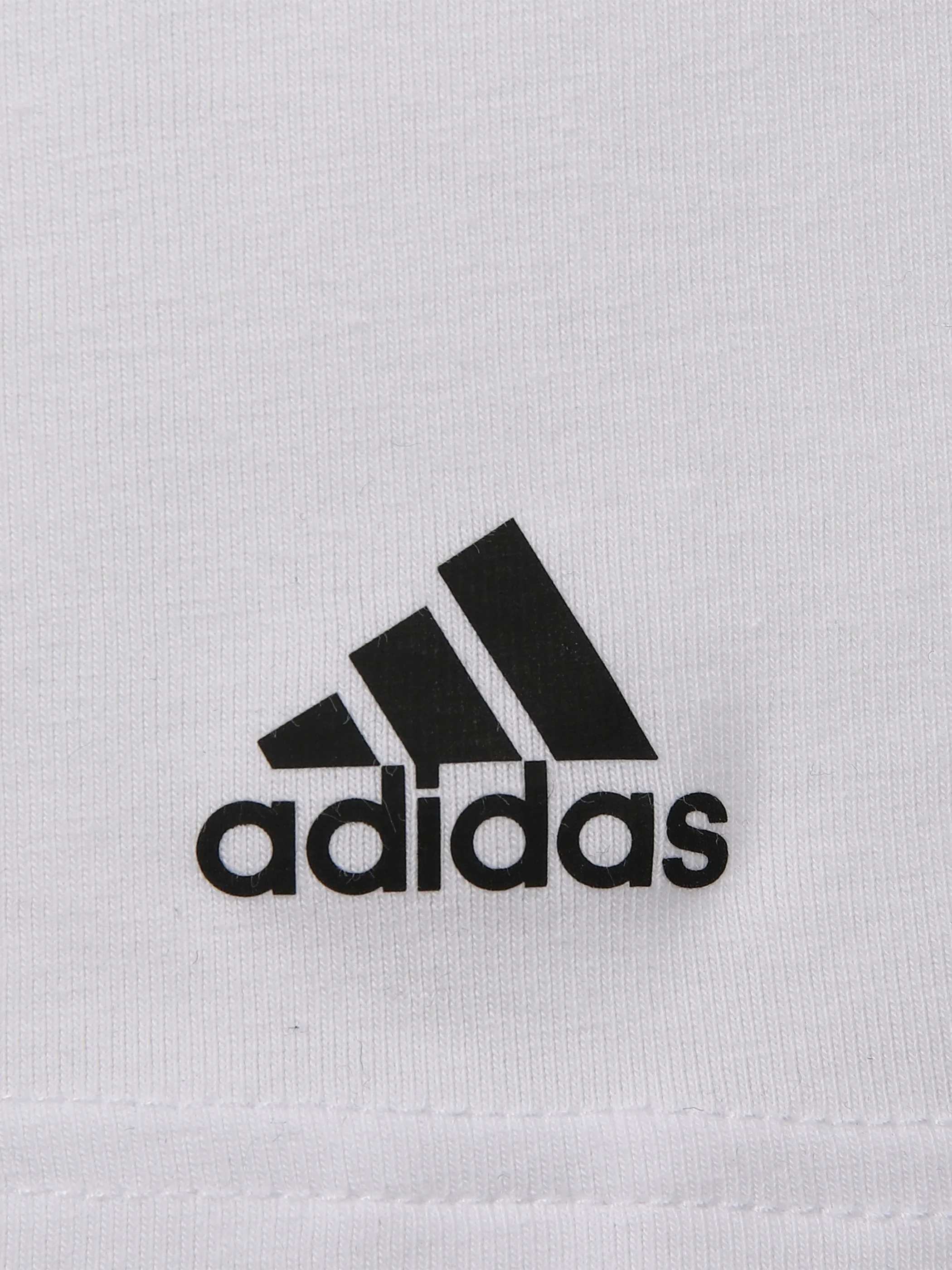 Adidas 4A2M04 Crew Neck T-Shirt (2PK) Weiß 894517 100 3 Adidas 4A2M04 Crew Neck T-Shirt (2PK) Weiß 894517 100 3