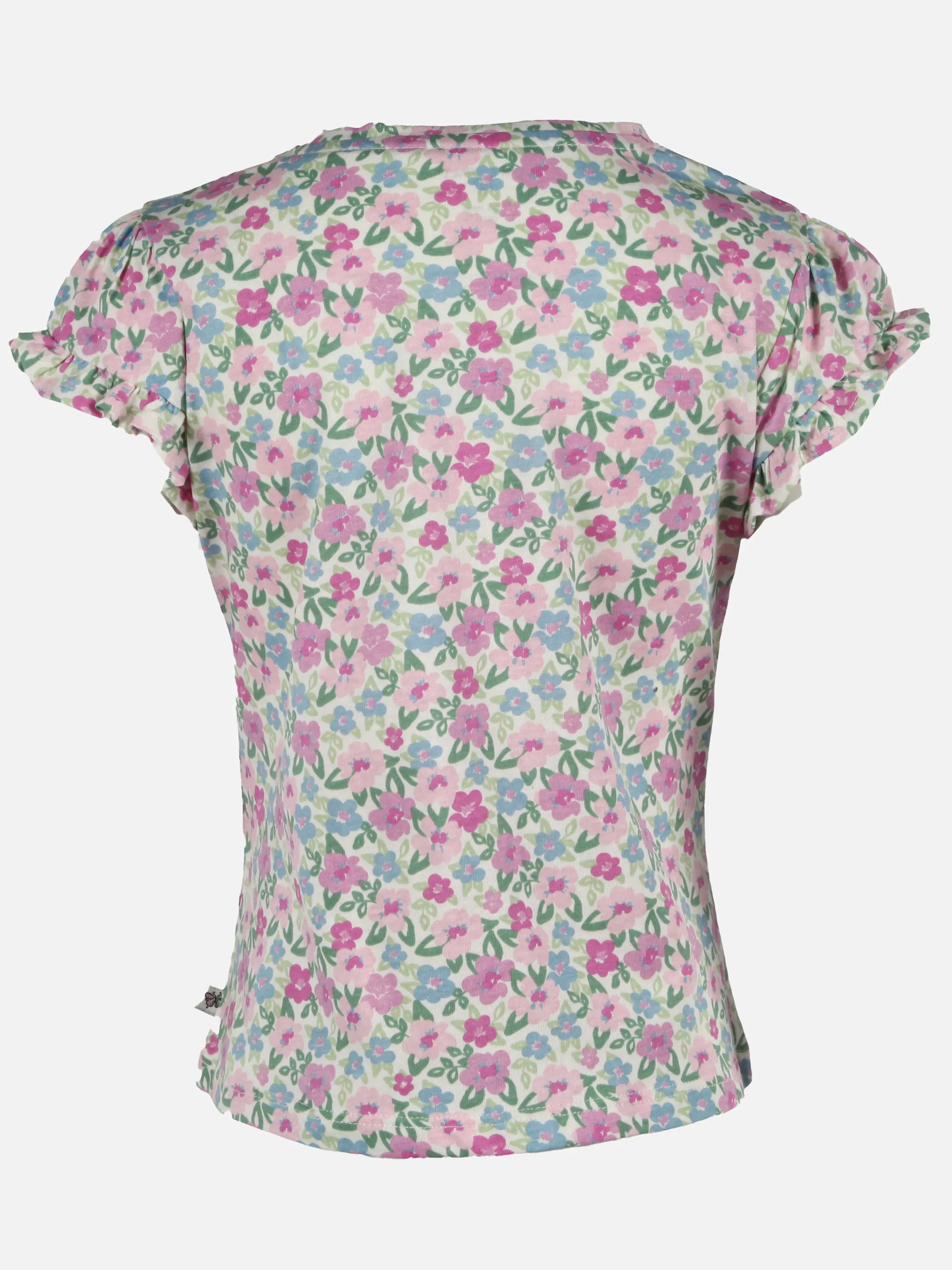 One Way MG 2pcs Pack T-Shirt Blumen-AOP u. Einhorn Print Grün 921611 GRÜN/WEIß 3