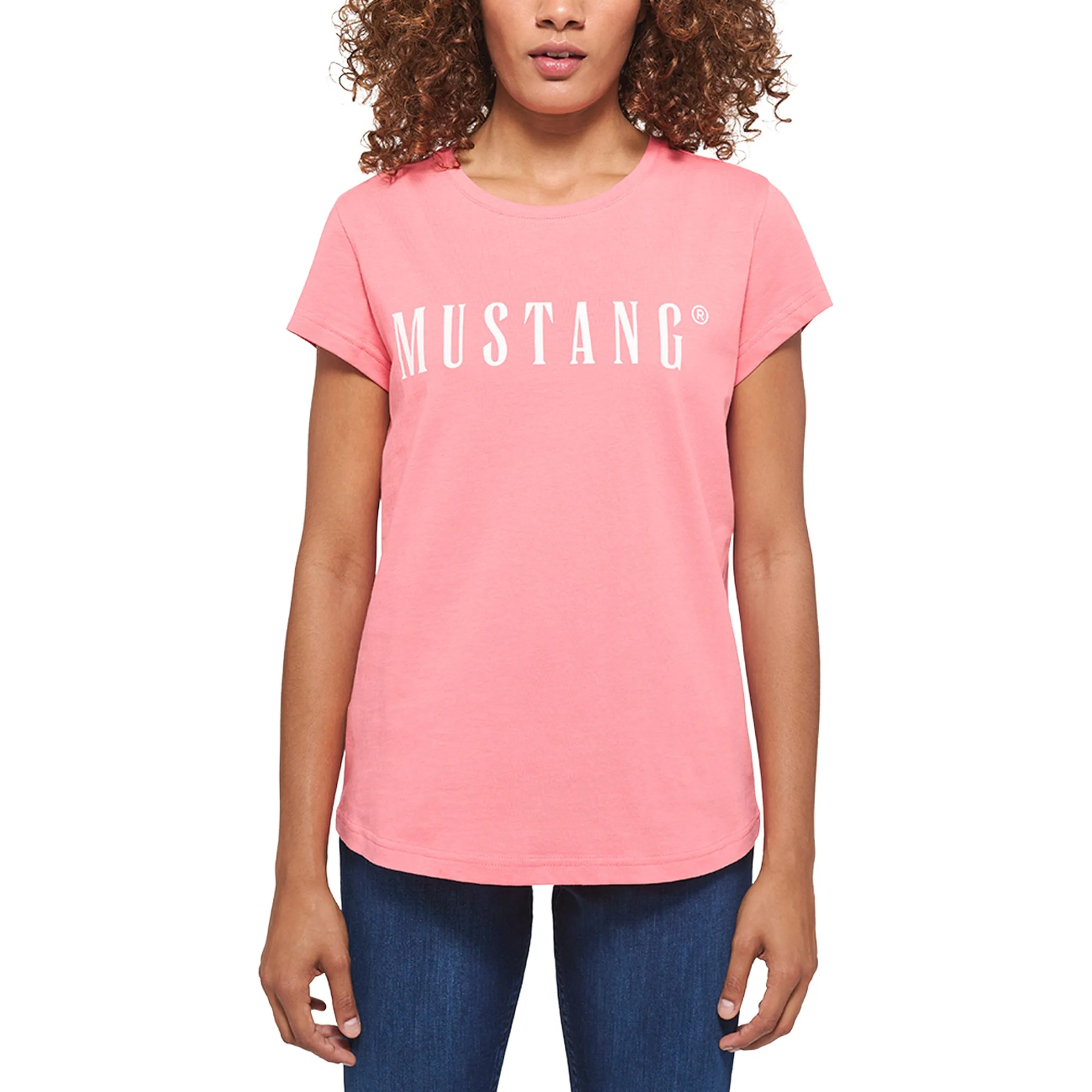 Mustang 1013222 STYLE ALINA C LOGO TEE Rosa 874823 8142 4 Mustang 1013222 STYLE ALINA C LOGO TEE Rosa 874823 8142 4