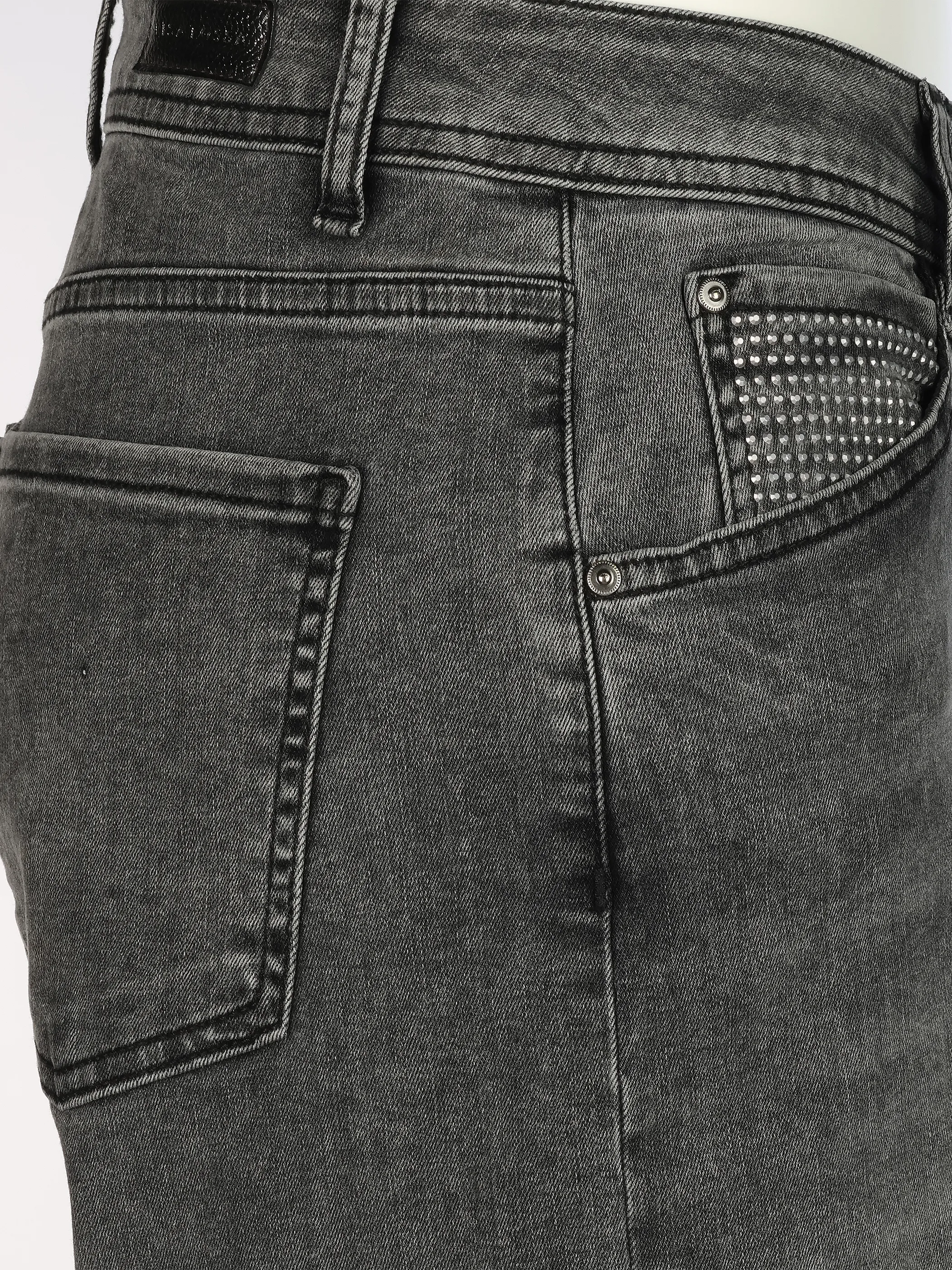 Lisa Tossa Da-Jeans "Mona", wideleg Grau 932594 GRAU 4