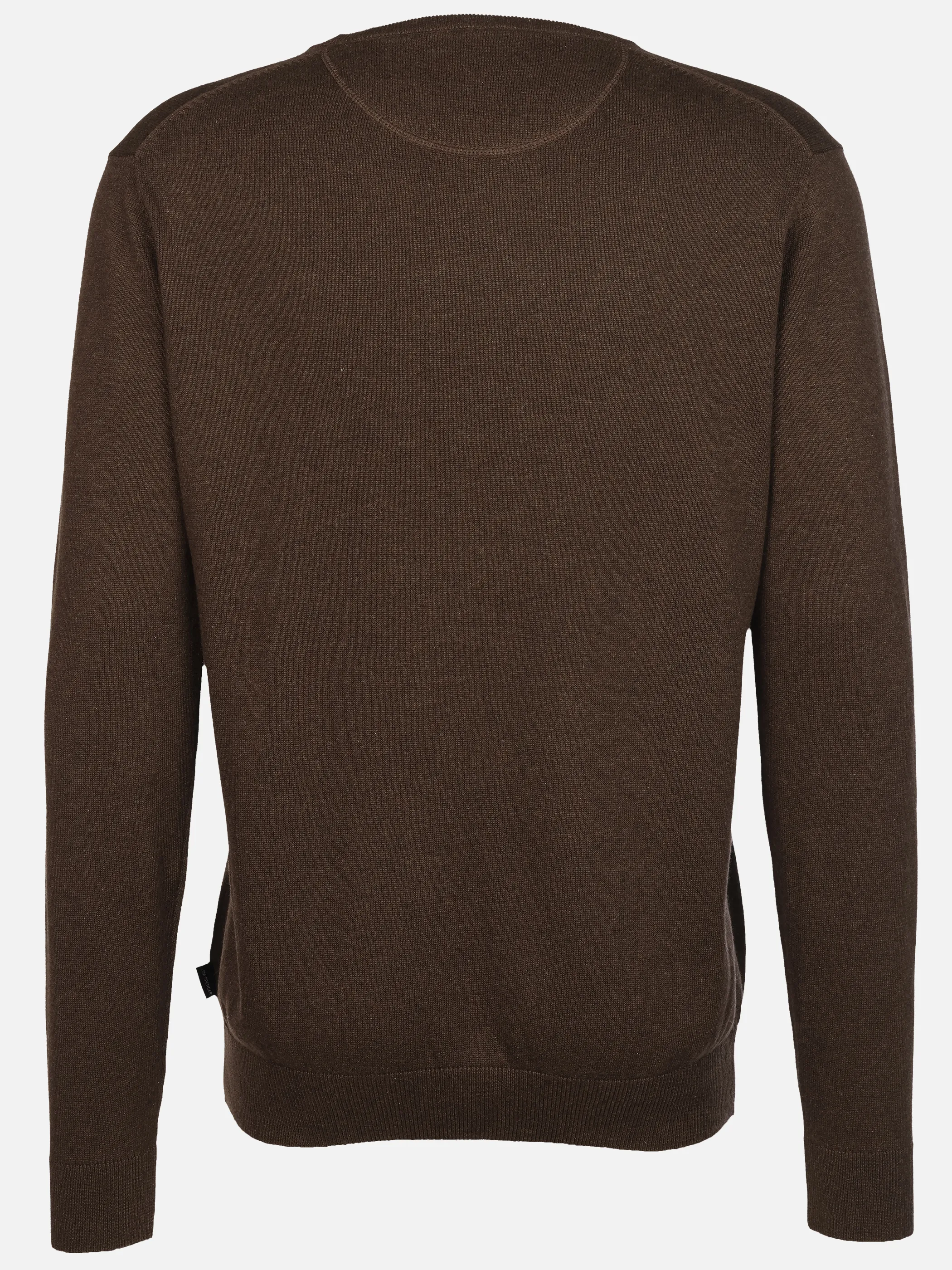 Jim Spencer He. Pullover Seasonal Braun 930160 BROWN MEL 2