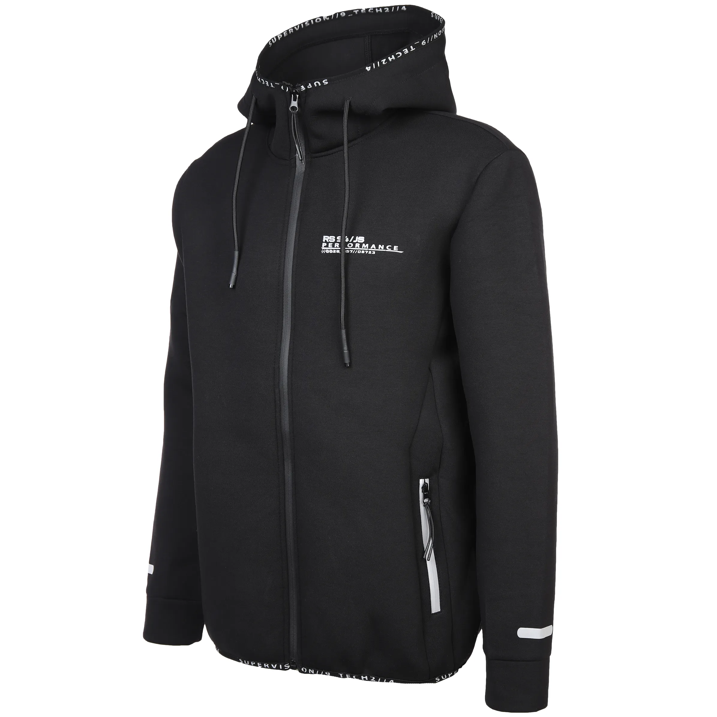 Jim Spencer He. Scubajacke Kapuze Schwarz 883313 BLACK 3 Jim Spencer He. Scubajacke Kapuze Schwarz 883313 BLACK 3