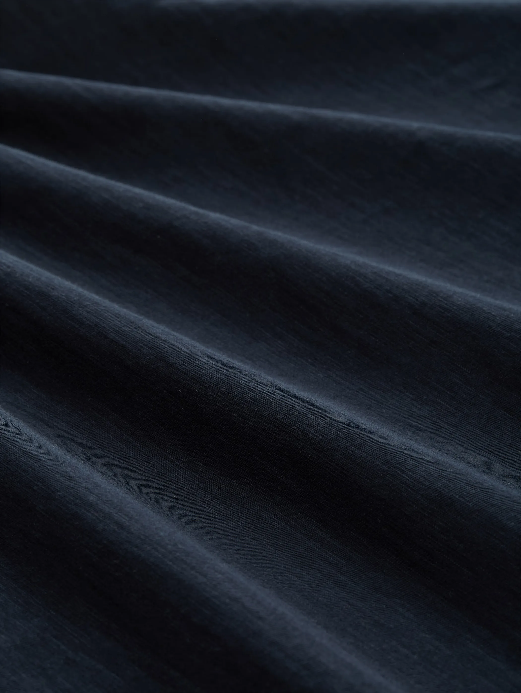 Tom Tailor 1050423 NOS T-shirt slub jersey wide crew Blau 922033 10668 4