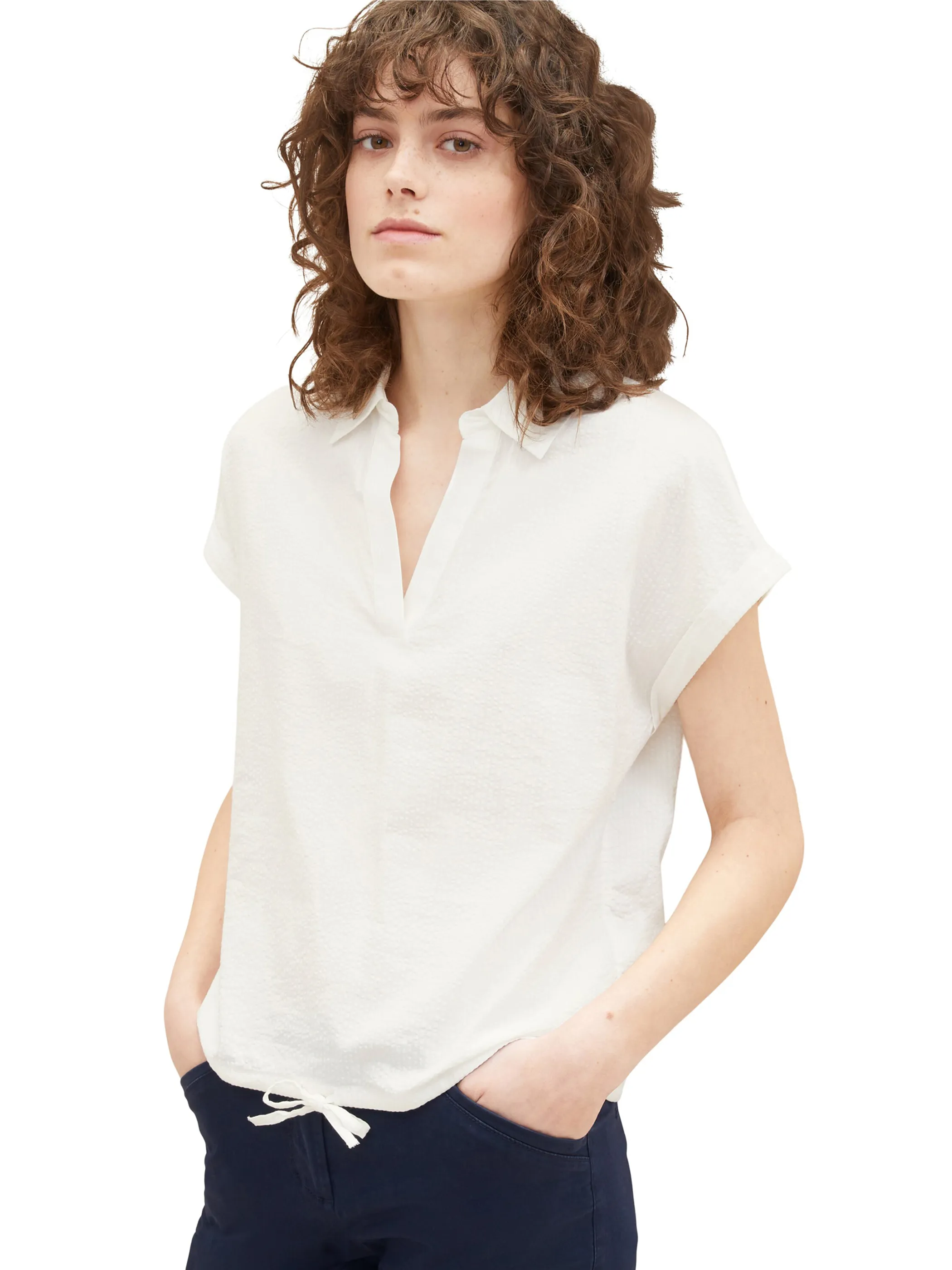 Tom Tailor 1036690 structured blouse Weiß 880113 10315 3 Tom Tailor 1036690 structured blouse Weiß 880113 10315 3