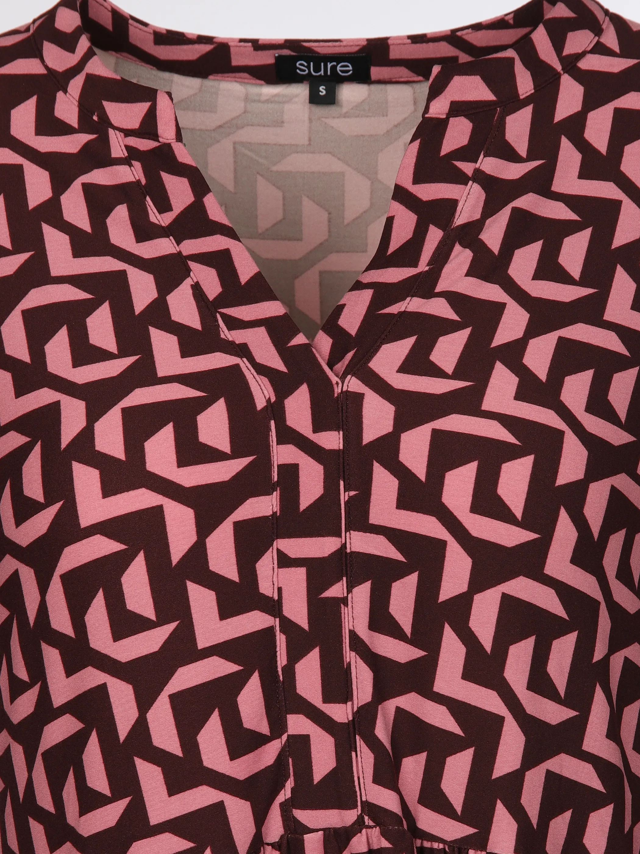 Sure Da-Kleid m. Print Lila 912770 LILAS 3