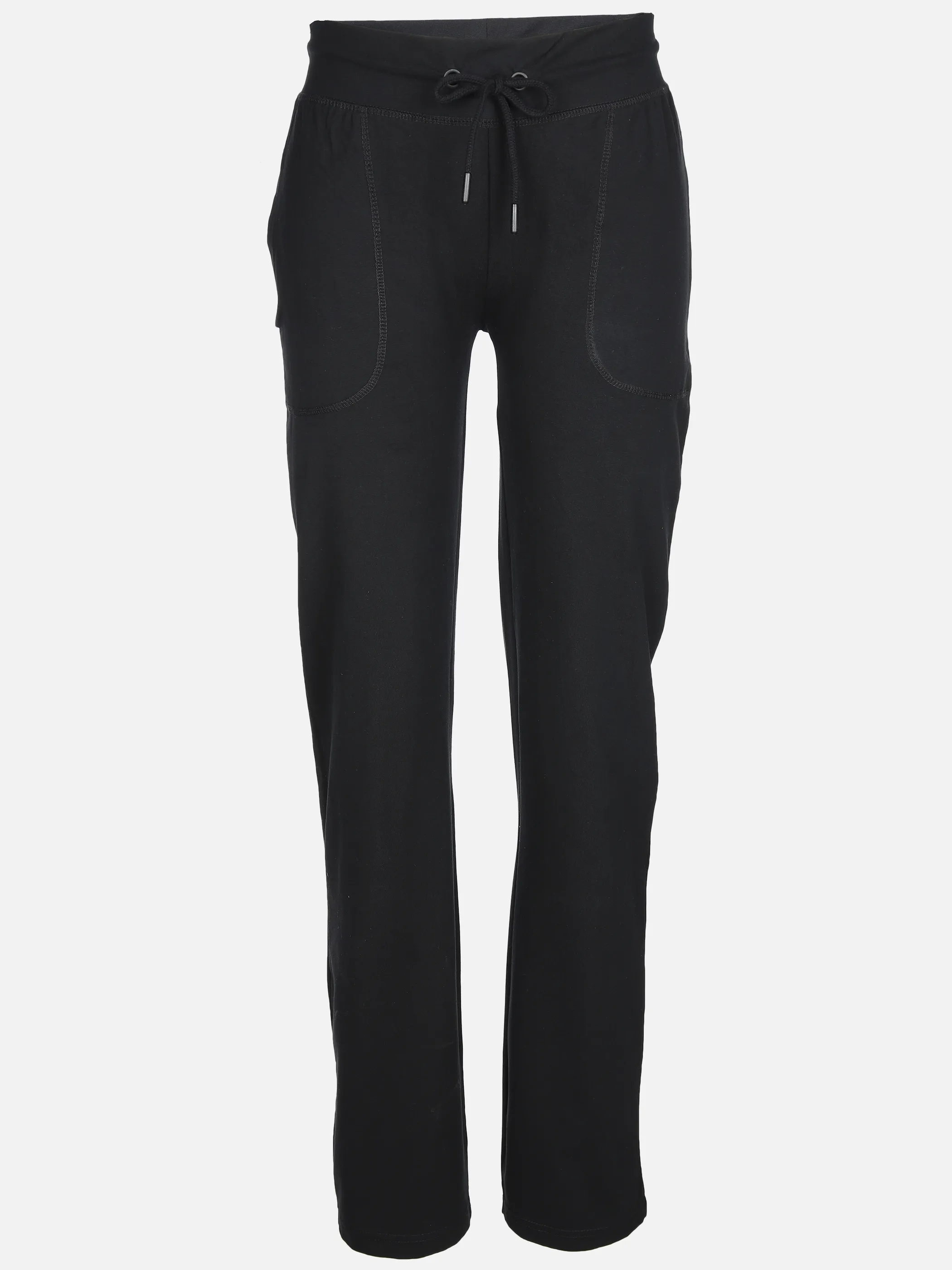 Grinario Sports Da-Jogginghose offenes Bein Schwarz 893363 BLACK 1 Grinario Sports Da-Jogginghose offenes Bein Schwarz 893363 BLACK 1
